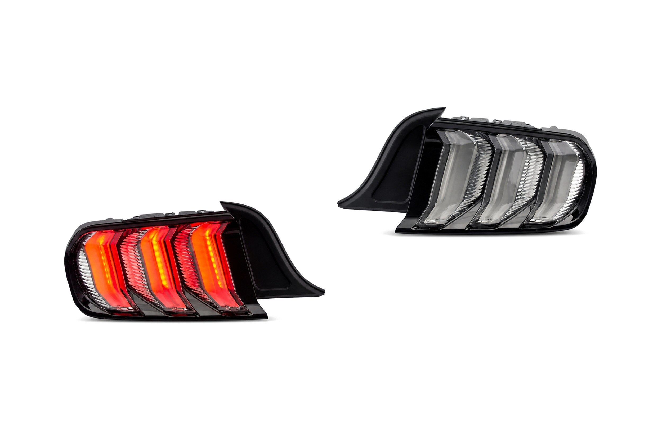 15-23 Ford Mustang: LED Tail Lights - Clear