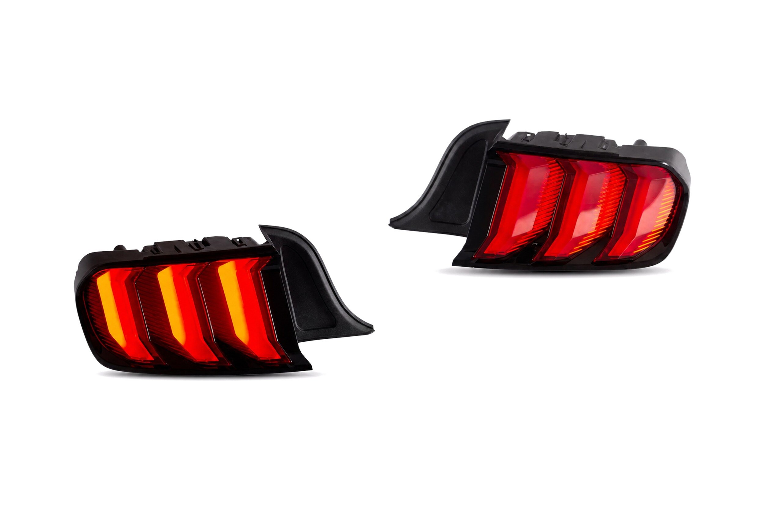 15-23 Ford Mustang: LED Tail Lights - Red