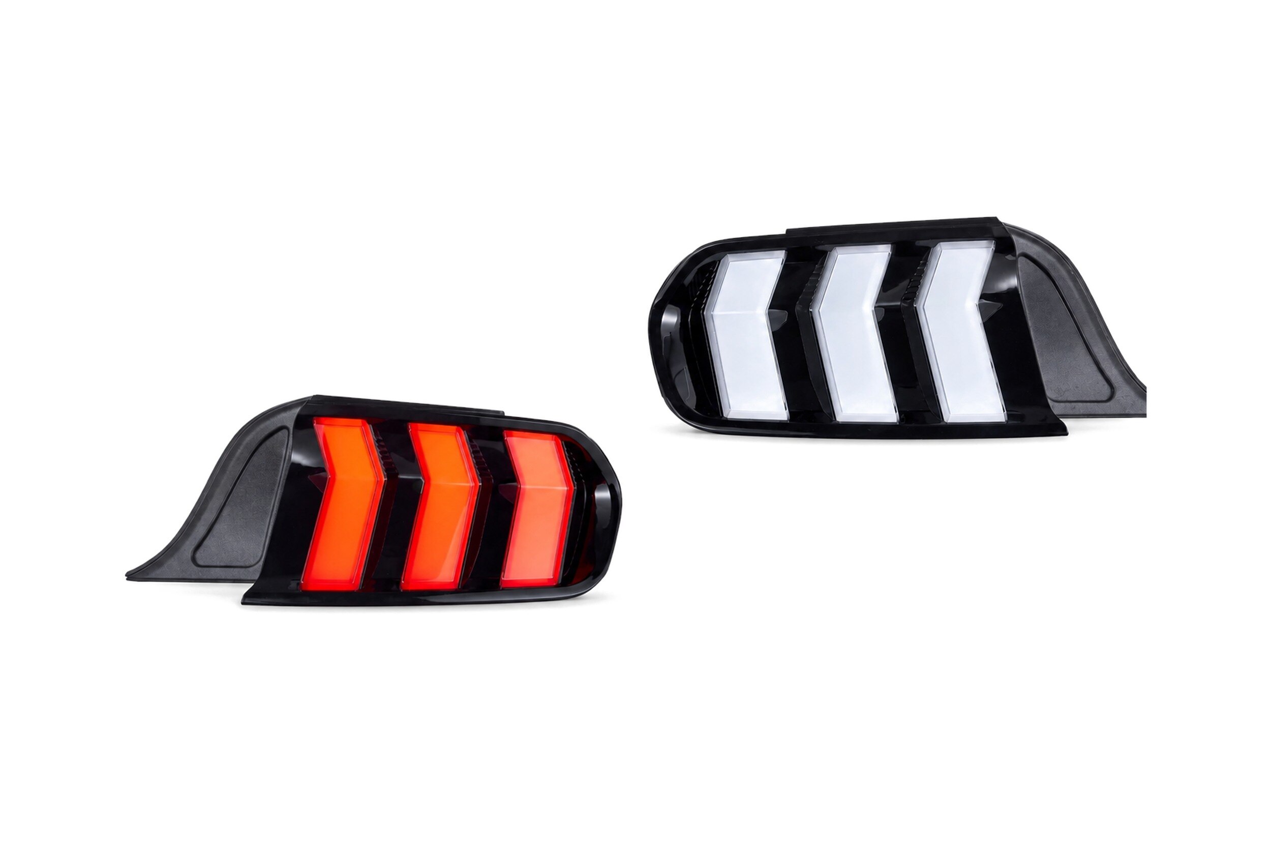 15-23 Ford Mustang: LED Tail Lights - Clear