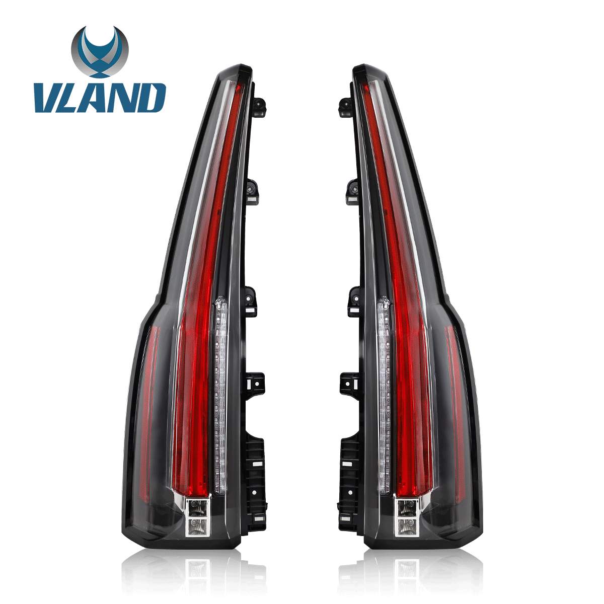 15-20 GMC Yukon: LED Tail Lights - Clear/Amber photo 4