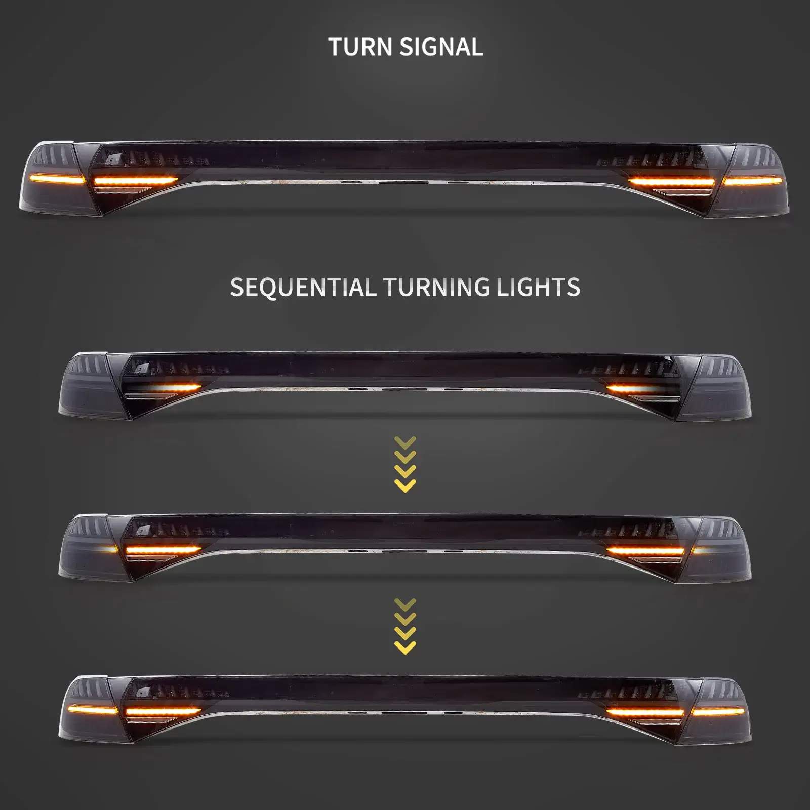 23-25 Honda Accord: LED Tail Lights - Smoked photo 3