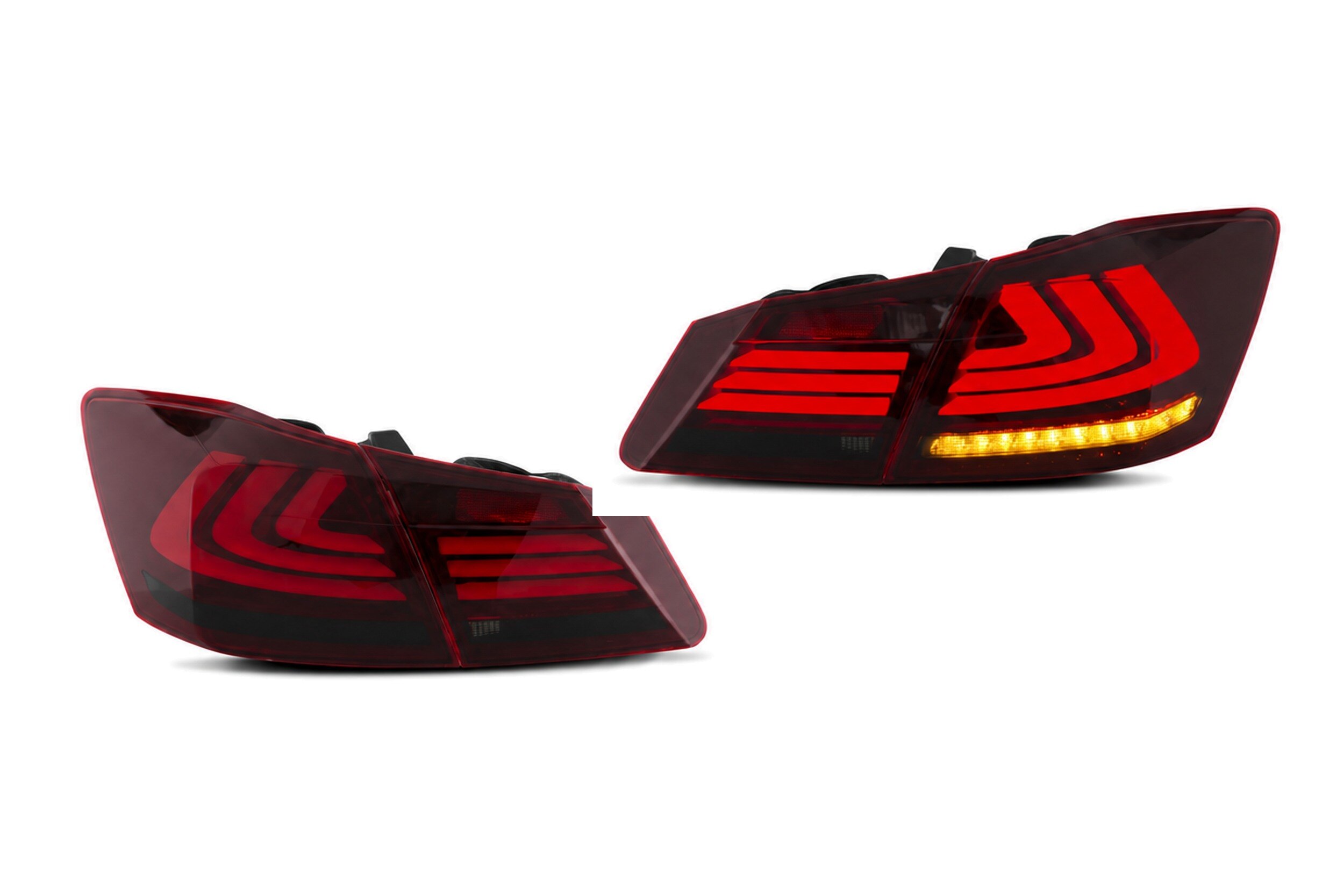 13-17 Honda Accord: LED Tail Lights - Red/Smoked