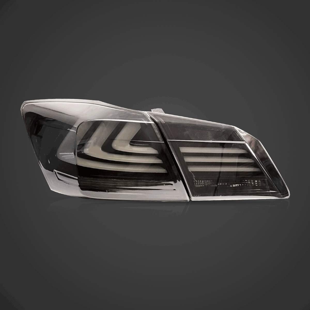 13-17 Honda Accord: LED Tail Lights - Smoked photo 4