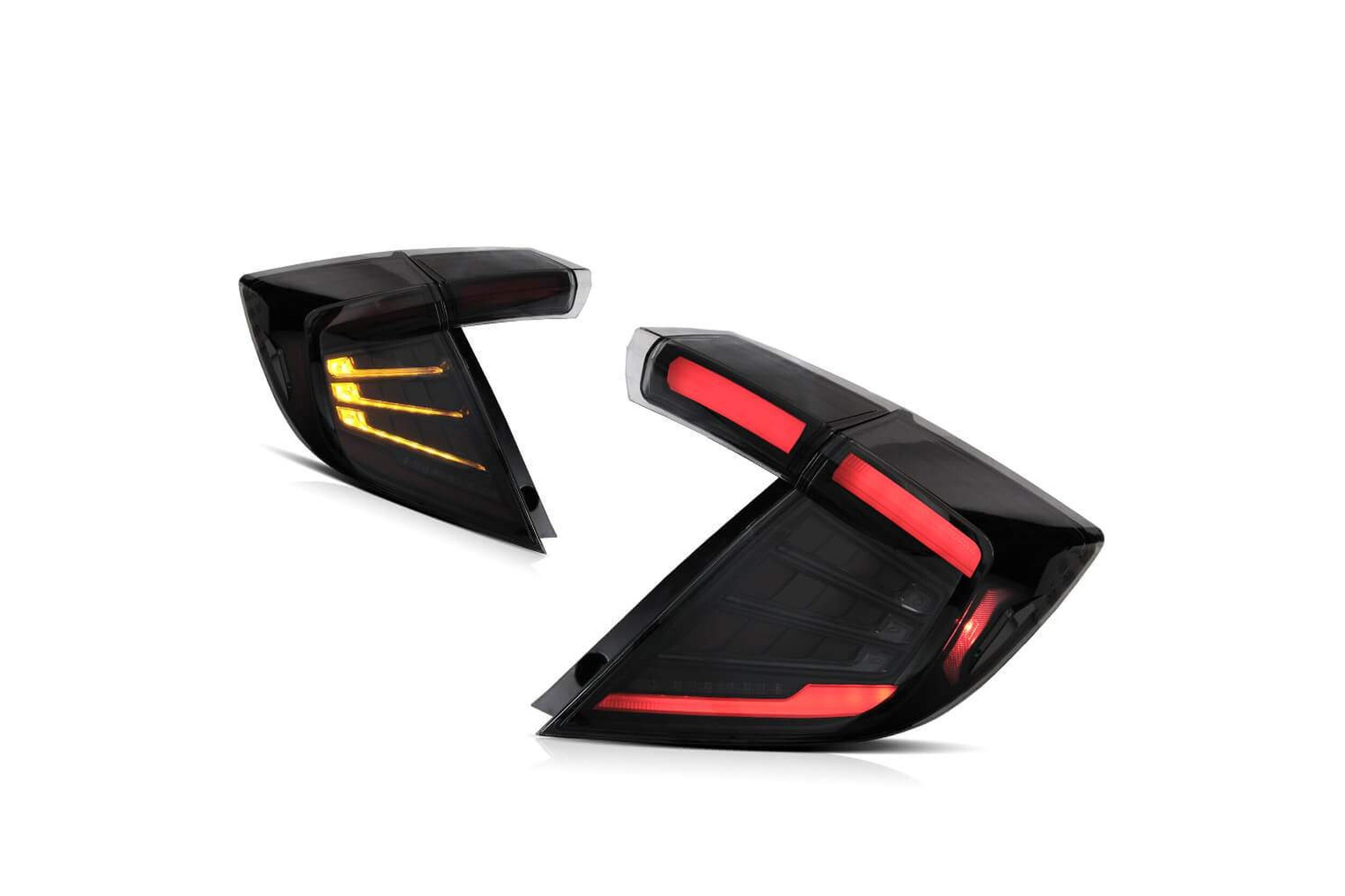 18-21 Honda Civic: LED Tail Lights - Only Rear Bumper Trunk Tail Lighting