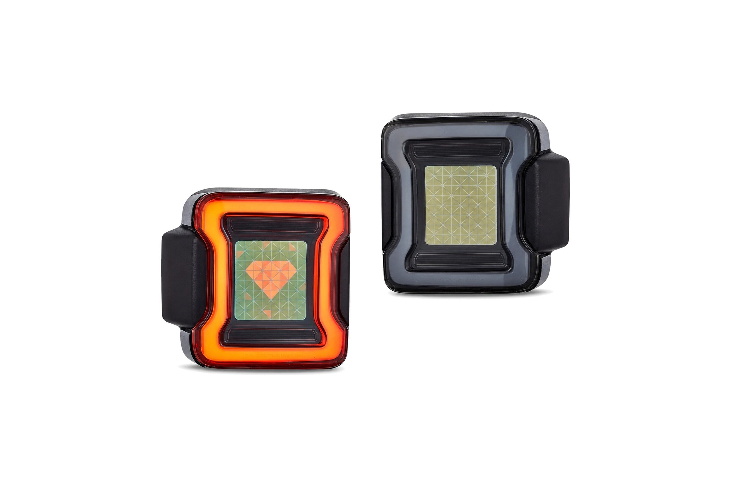 18-20 Jeep Wrangler: OLED Tail Lights - Red/Clear