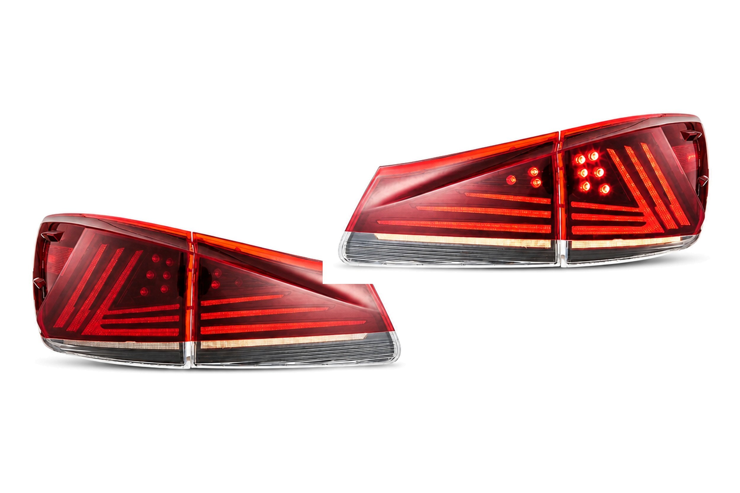 07-15 Lexus IS F: LED Tail Lights - Red photo 1