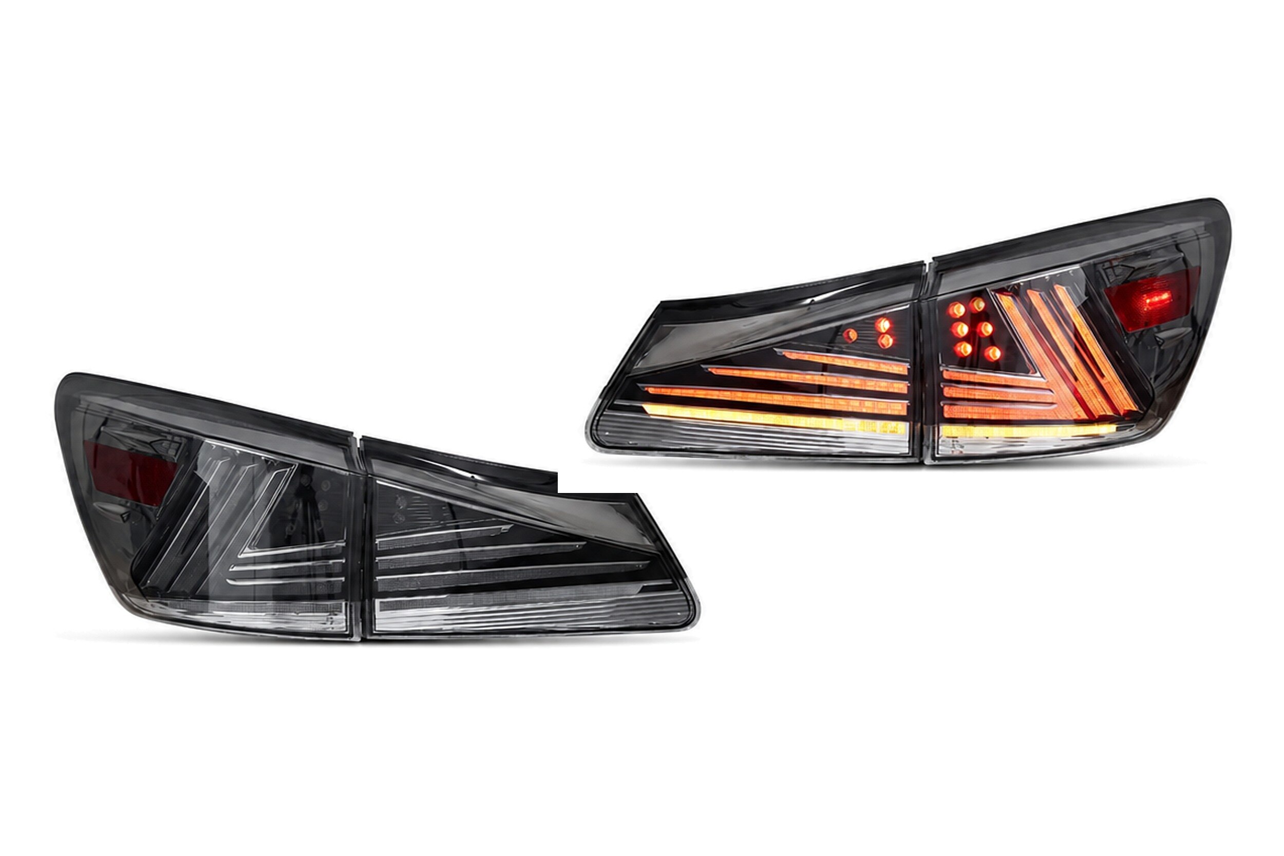 07-15 Lexus IS F: LED Tail Lights - Smoked