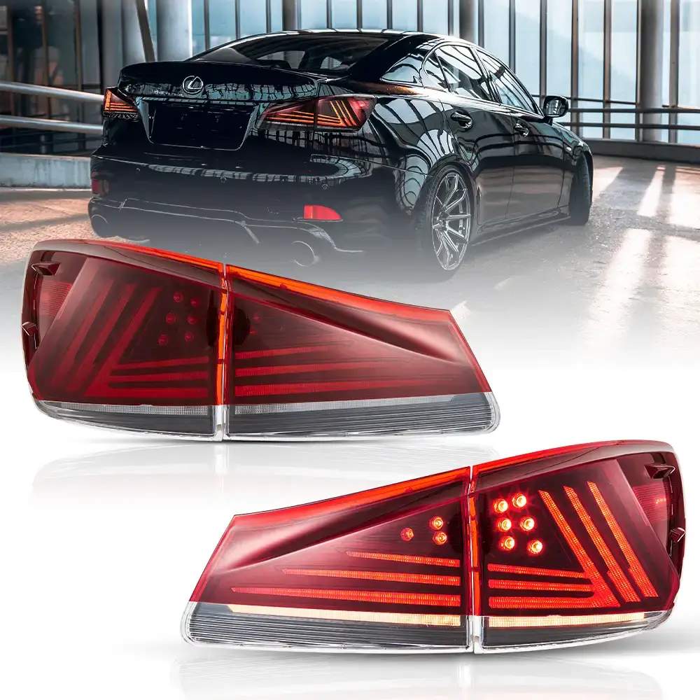 10-12 Lexus IS200d: LED Tail Lights - Smoked photo 3