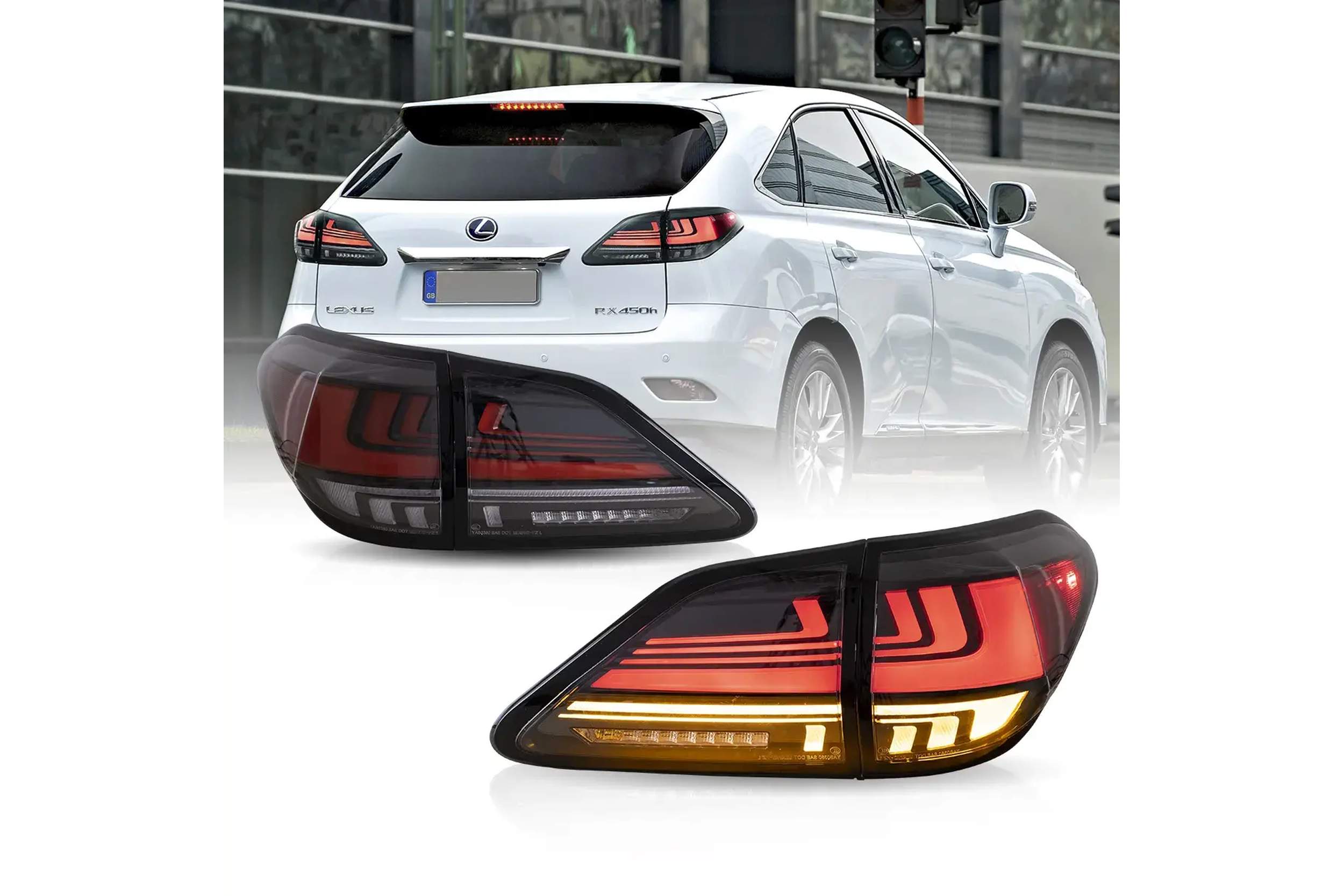 09-15 Lexus RX350: LED Tail Lights - Clear photo 2
