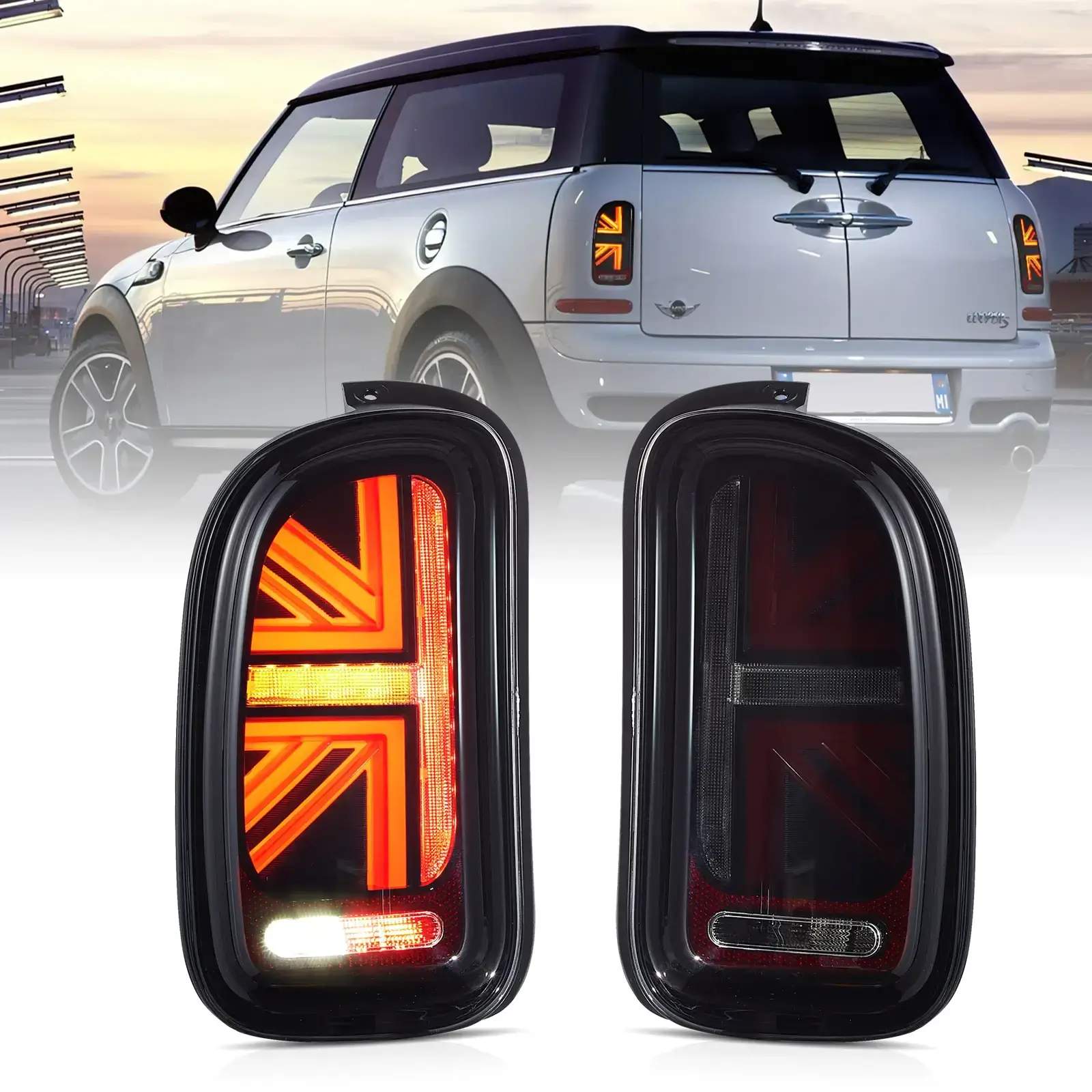 07-14 Mini Clubman: LED Tail Lights - Smoked photo 2