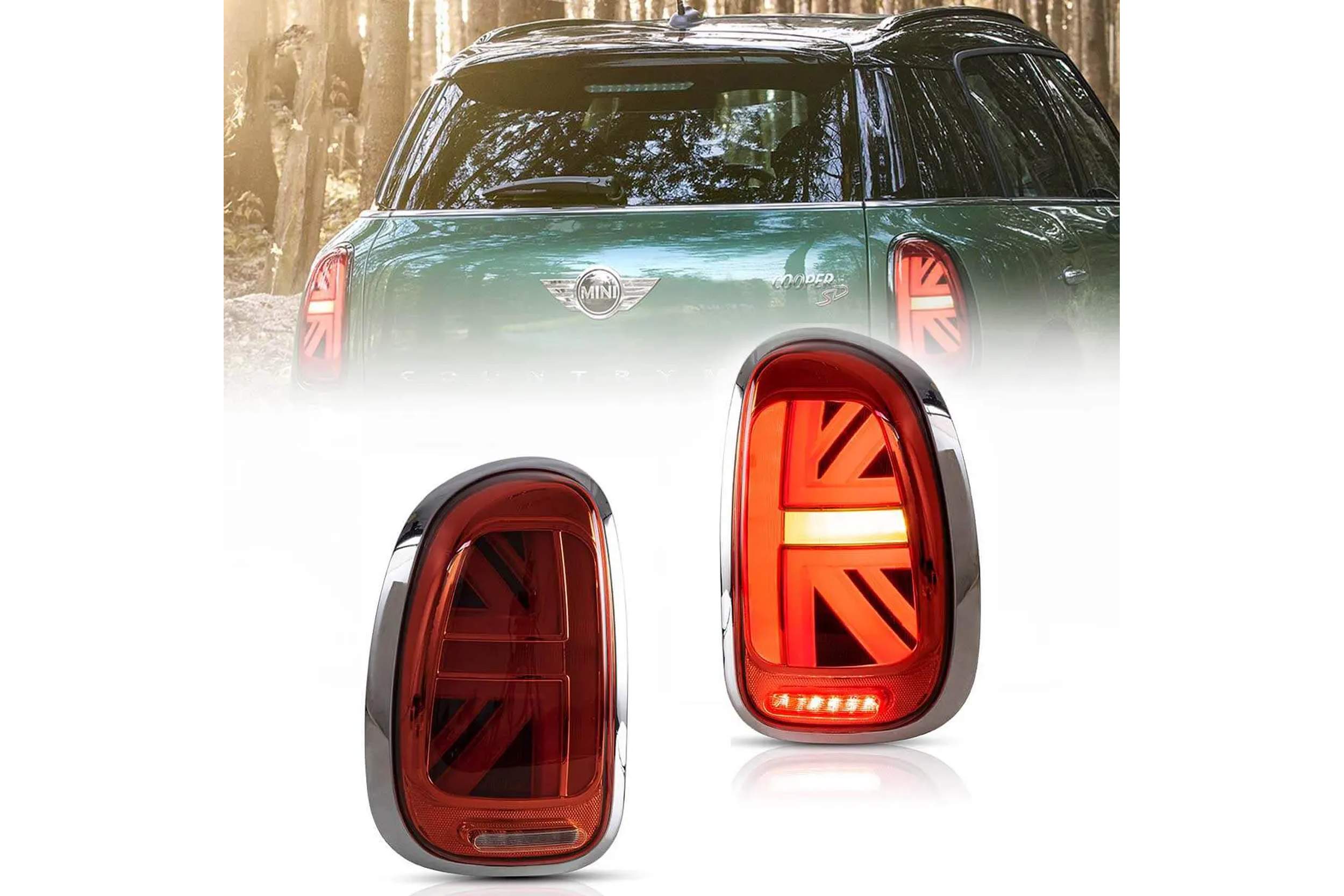 10-16 Mini Countryman: LED Tail Lights - Red photo 2