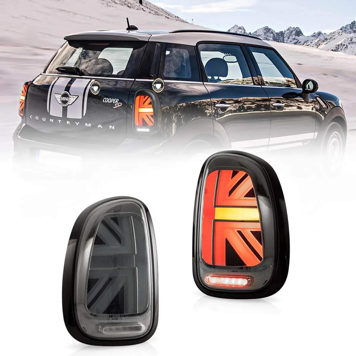 10-16 Mini Countryman: LED Tail Lights - Red photo 3