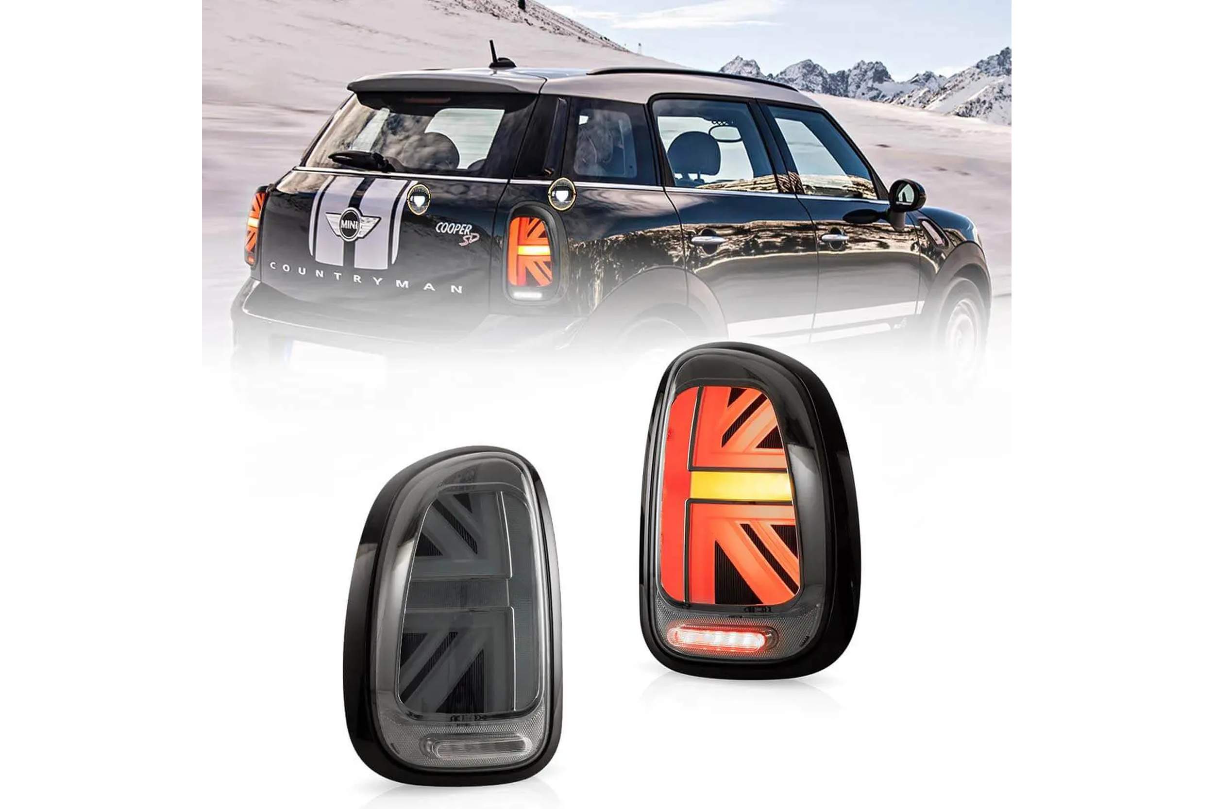 10-16 Mini Countryman: LED Tail Lights - Smoked photo 2