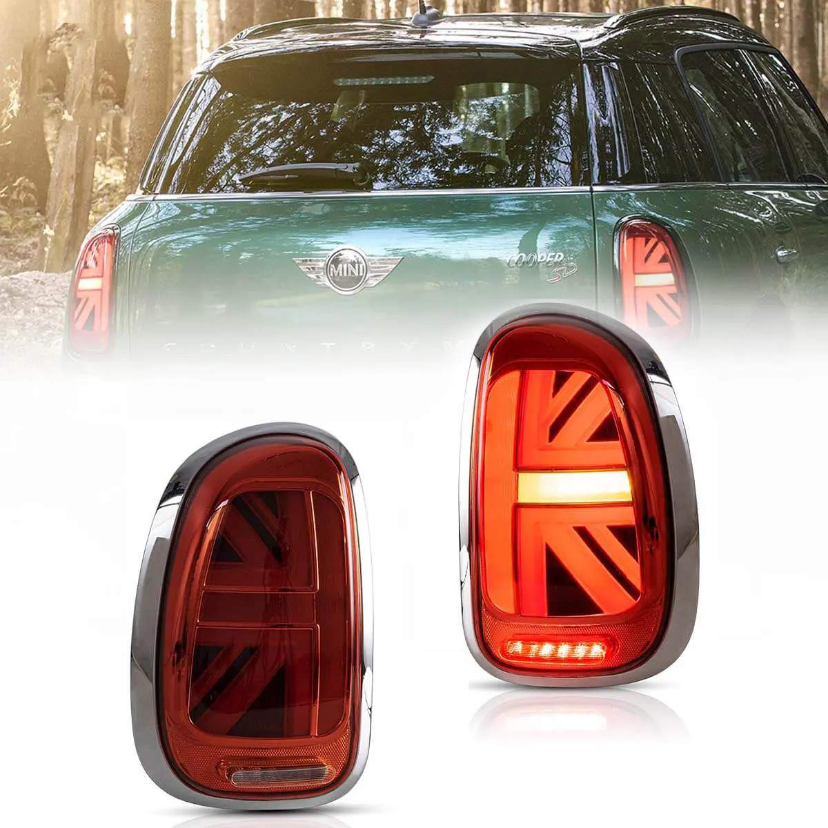 10-16 Mini Countryman: LED Tail Lights - Smoked photo 3