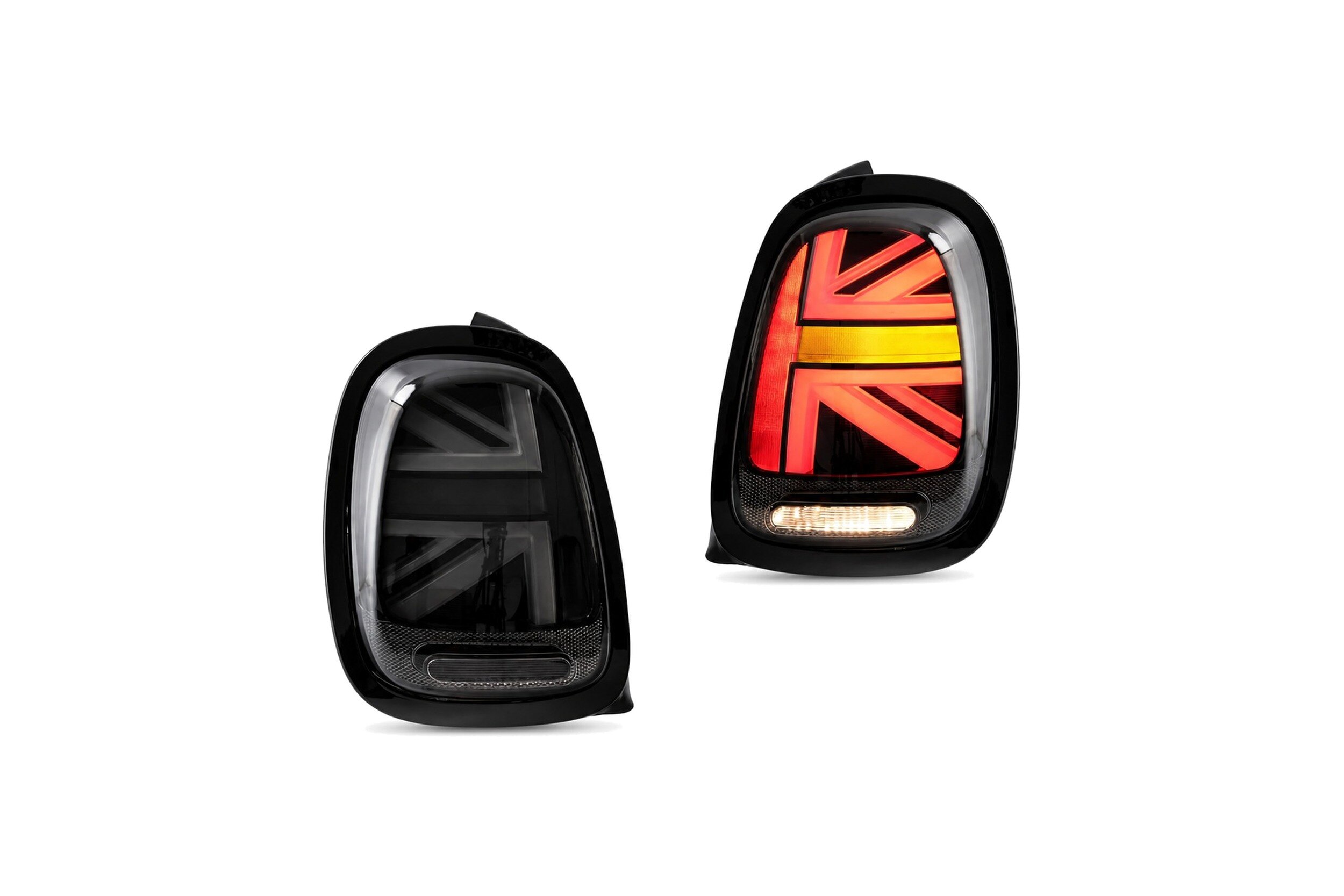 14-19 Mini Hatch: LED Tail Lights - Smoked/Black
