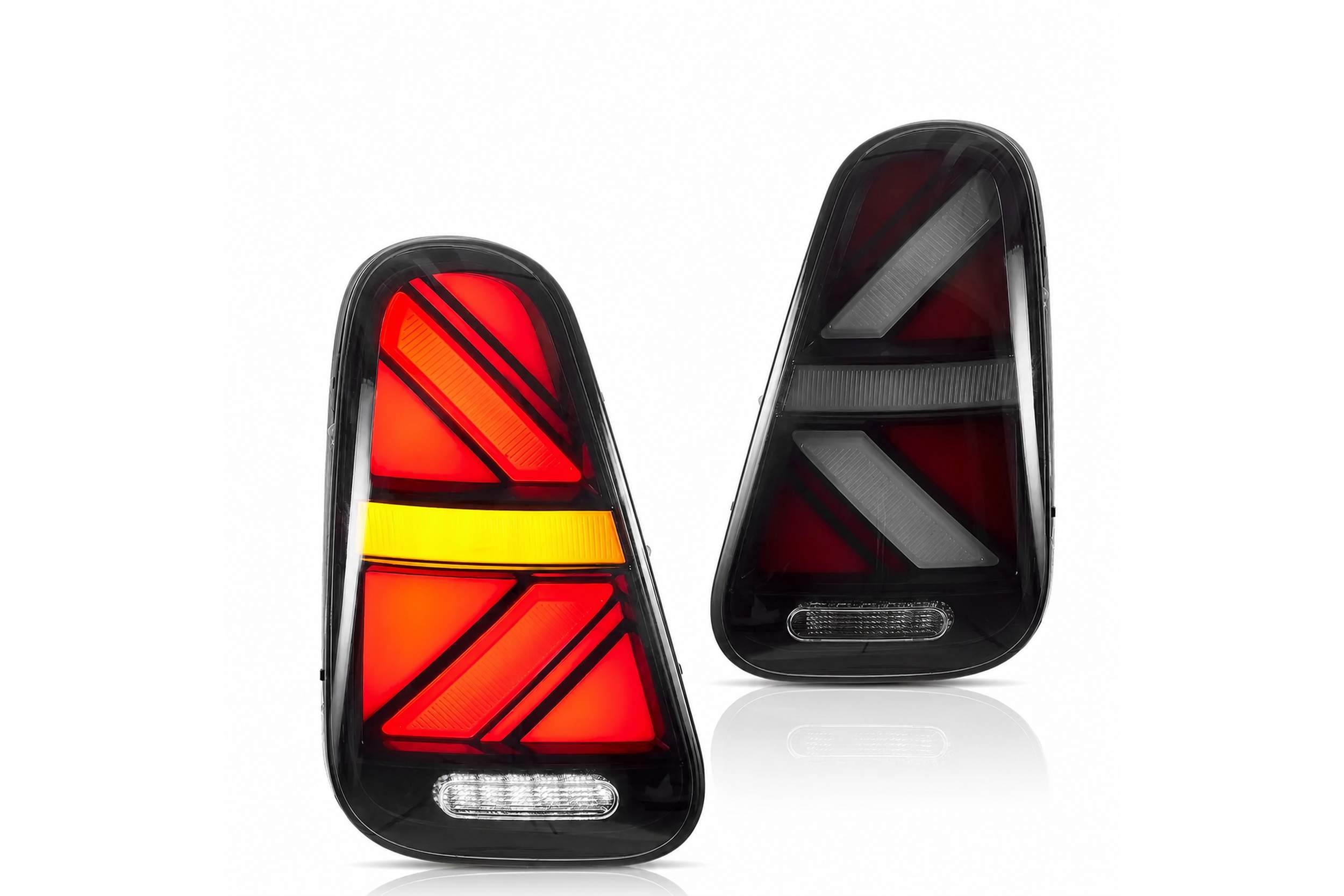01-06 Mini Hatch: LED Tail Lights - Clear