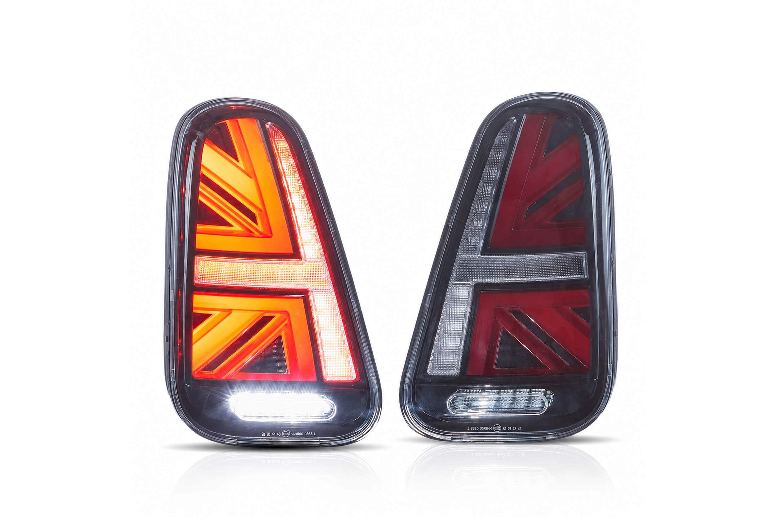 01-06 Mini Hatch: LED Tail Lights - Clear