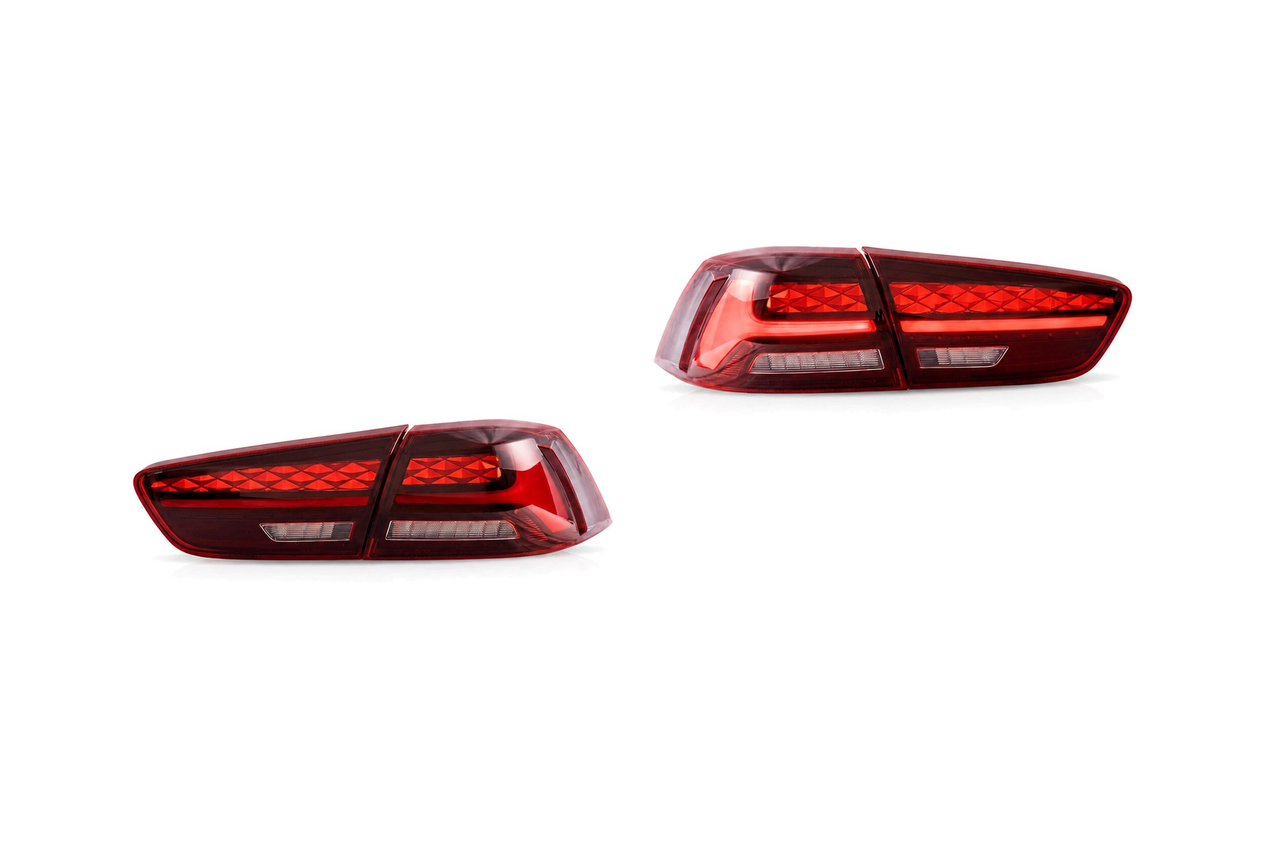 08-18 Mitsubishi Lancer Evolution X: LED Tail Lights - Red
