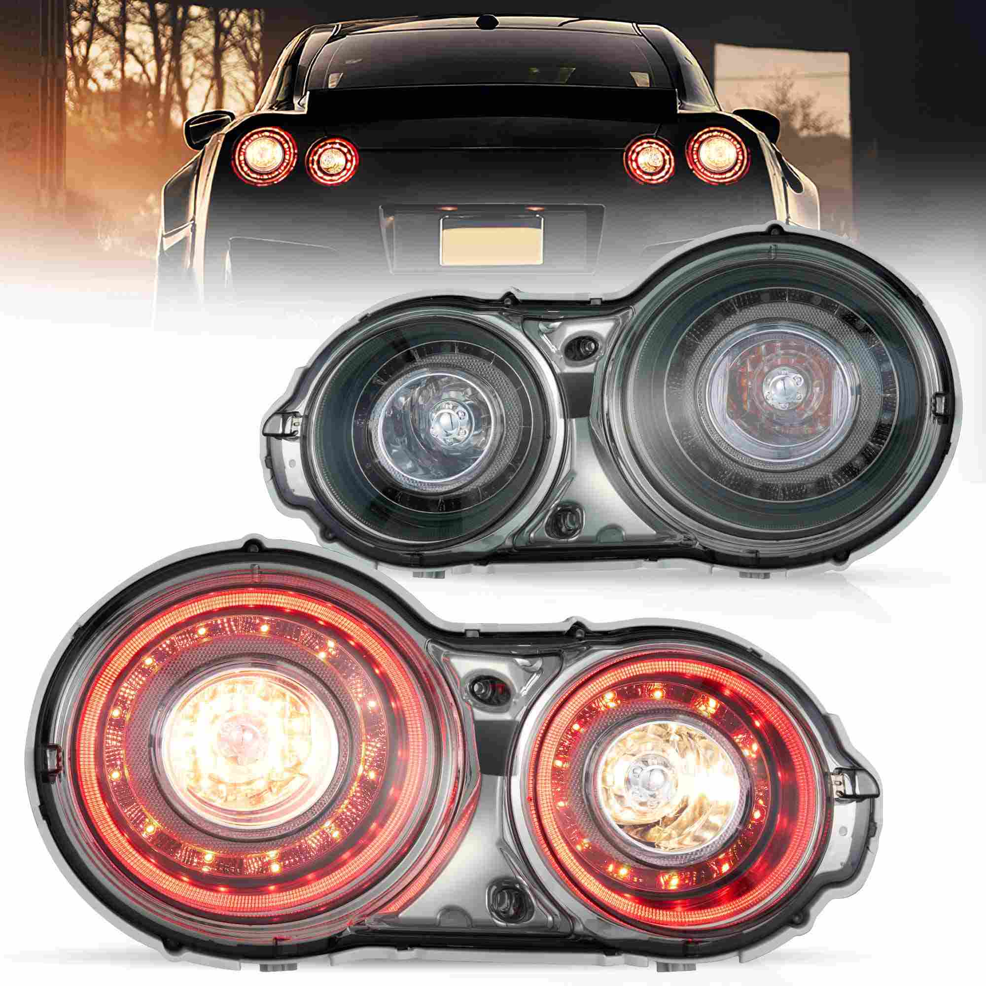 08-23 Nissan GT-R: Tail Lights - Red photo 3