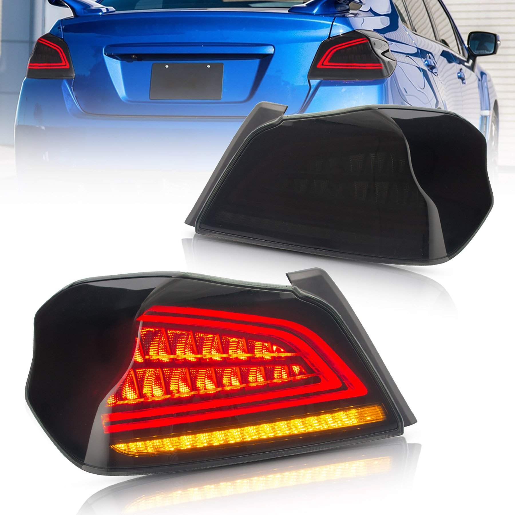 15-21 Subaru WRX: LED Tail Lights - Clear photo 3