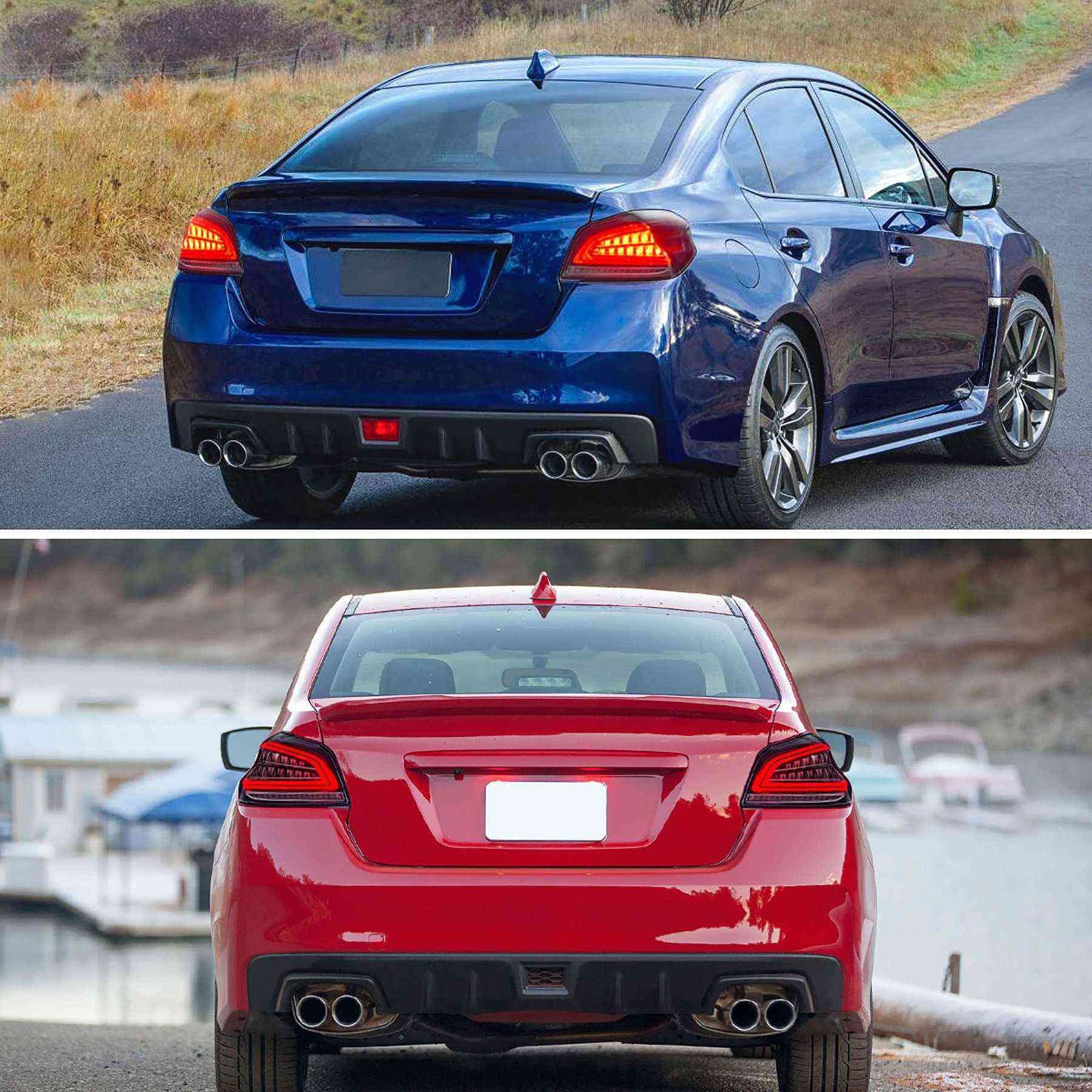 15-21 Subaru WRX: LED Tail Lights - Clear photo 4