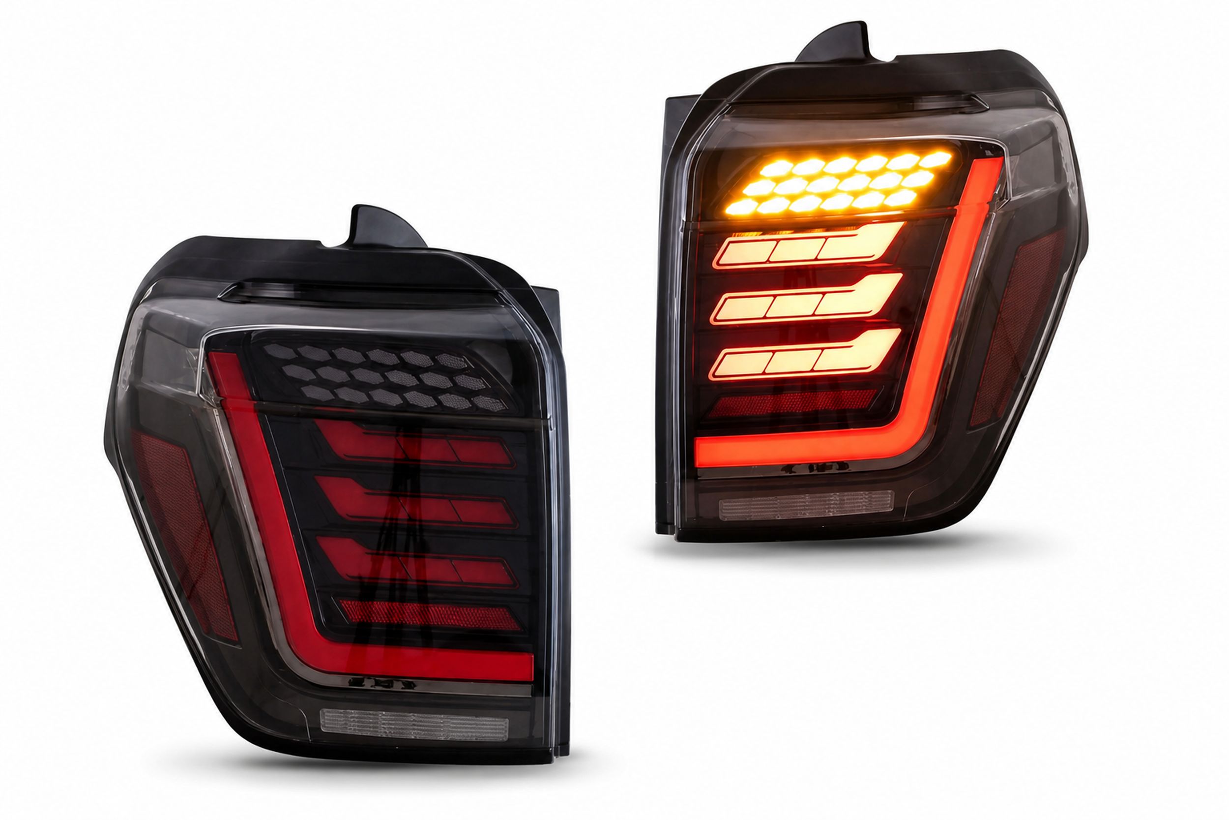 10-23 Toyota 4Runner: LED Tail Lights - Clear