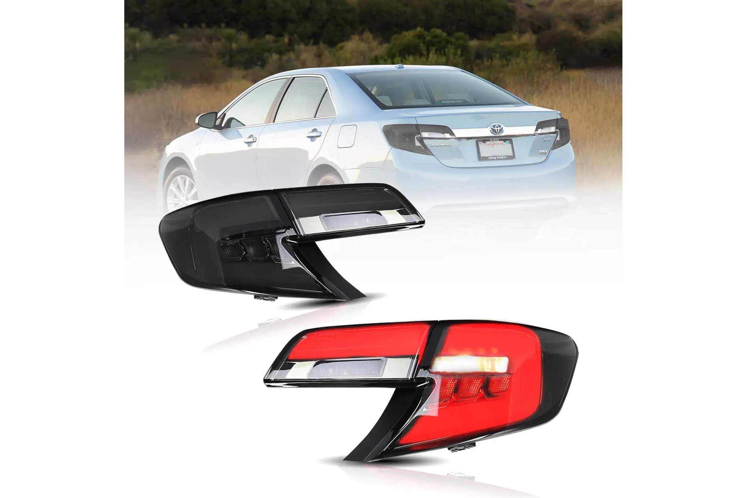 12-14 Toyota Camry: LED Tail Lights - Smoked photo 2