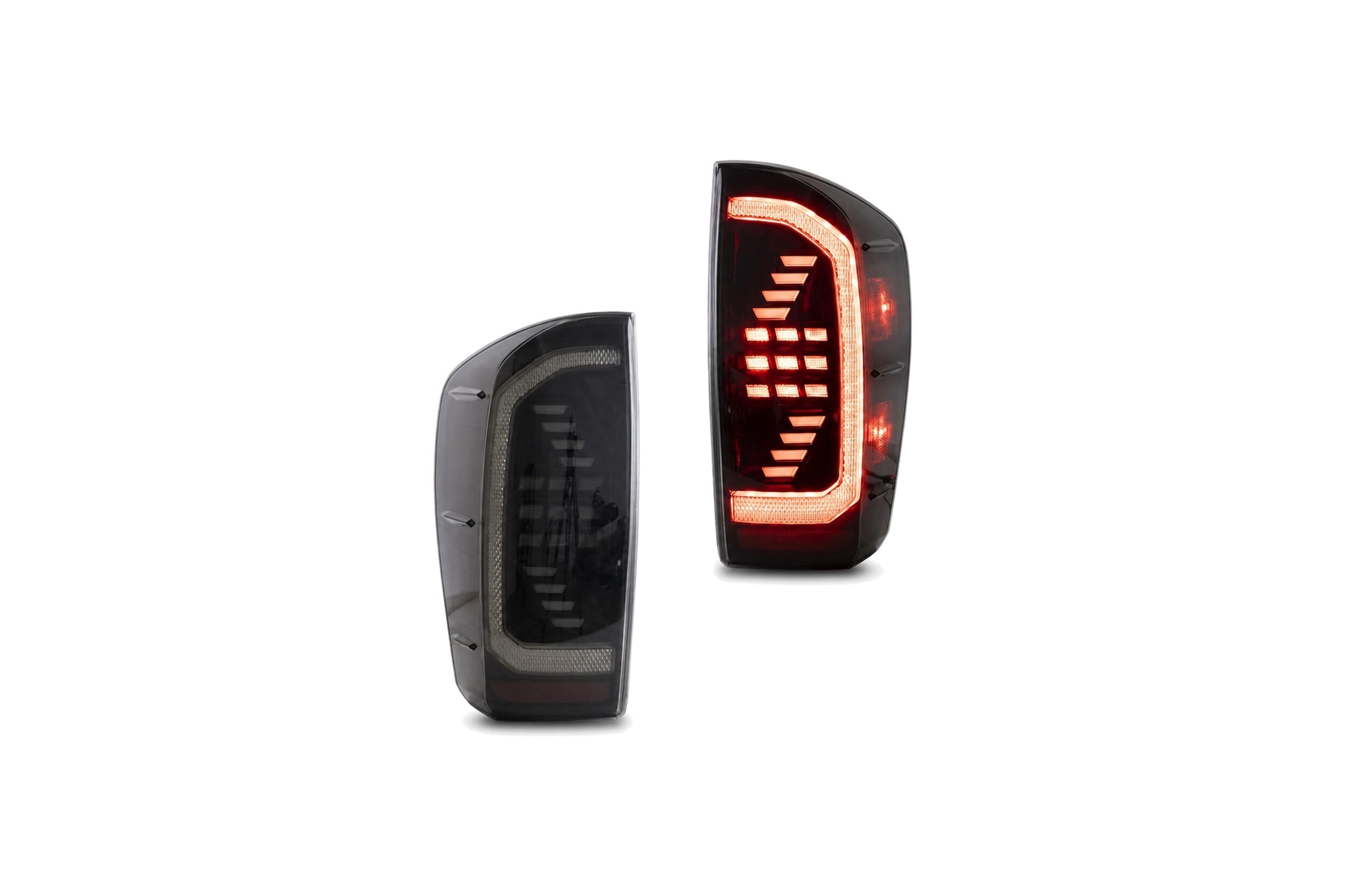 16-23 Toyota Tacoma: LED Tail Lights - Smoked/Red
