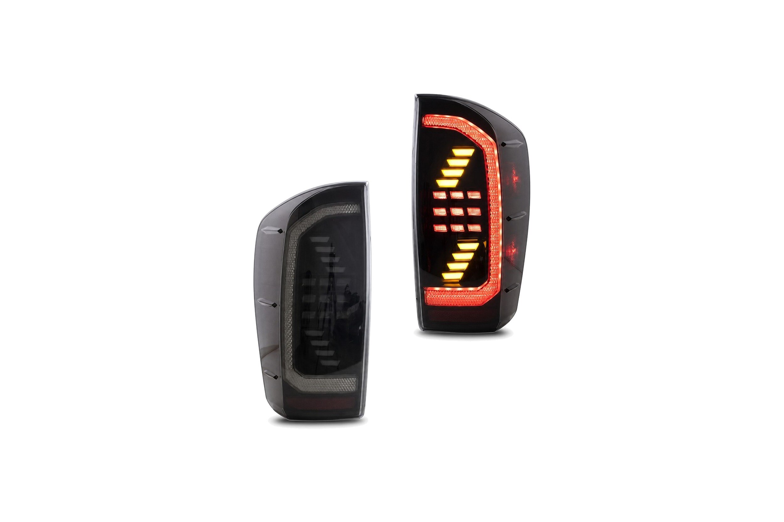 16-23 Toyota Tacoma: LED Tail Lights - Smoked/Amber
