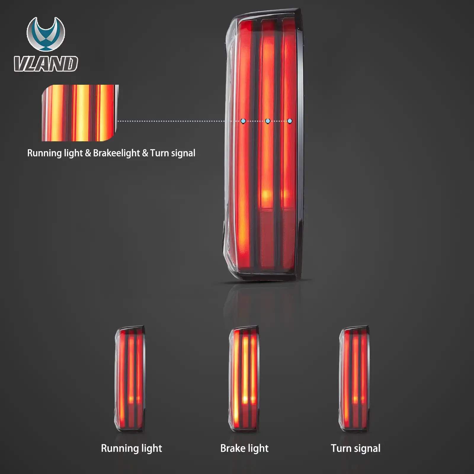 22-26 Toyota Tundra: LED Tail Lights - Smoked photo 3