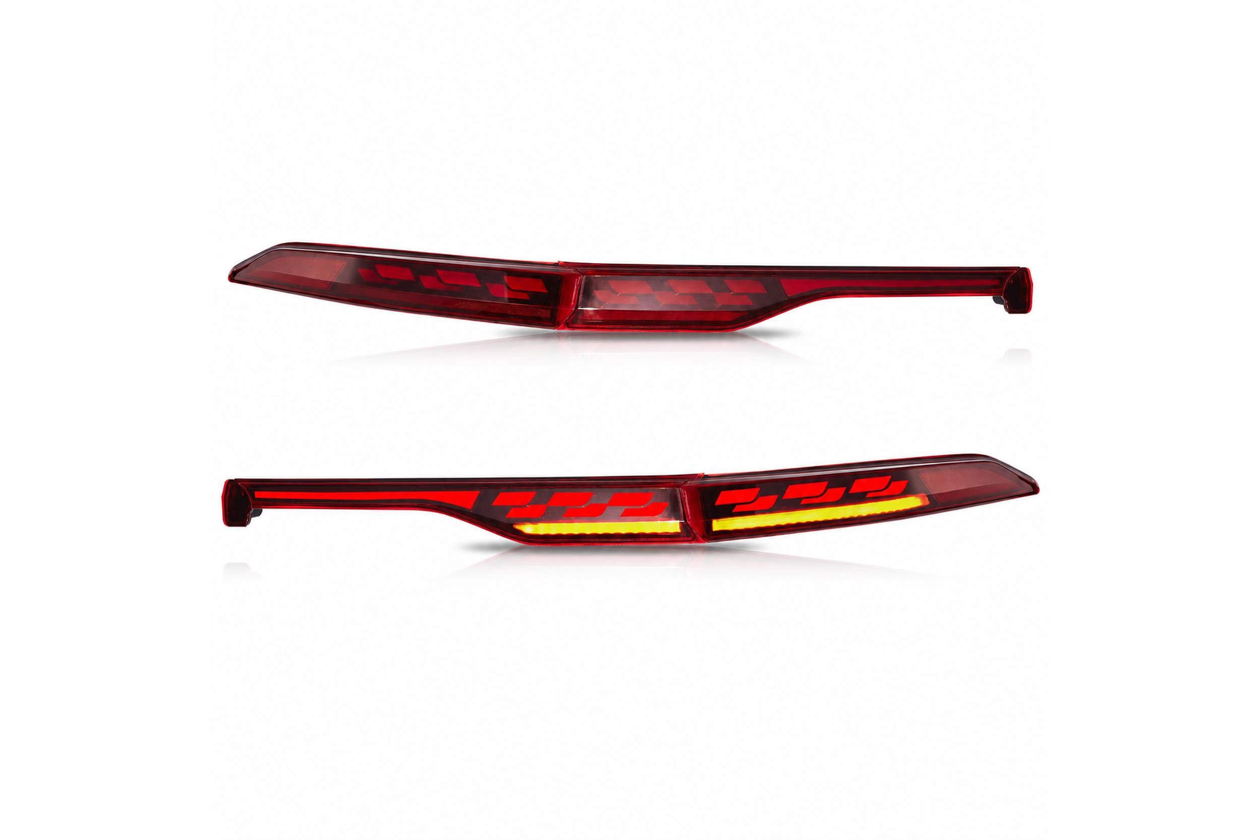 21-24 Toyota Venza: LED Tail Lights - Clear/Red