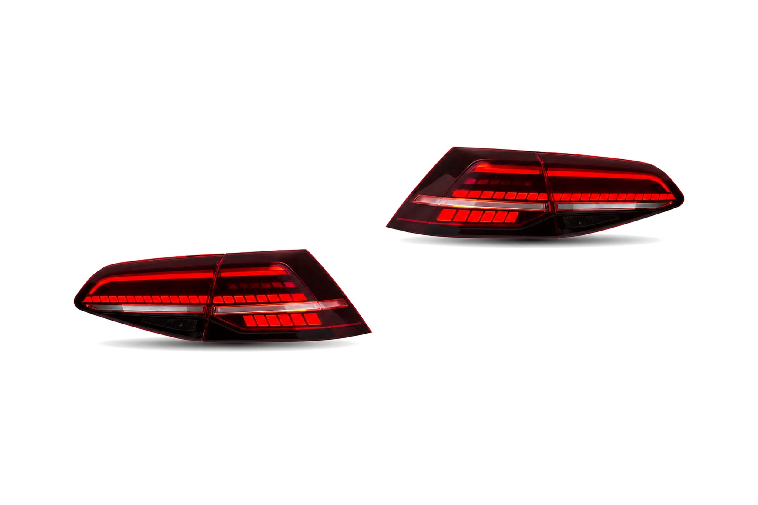 13-21 Volkswagen Golf: LED Tail Lights - Red