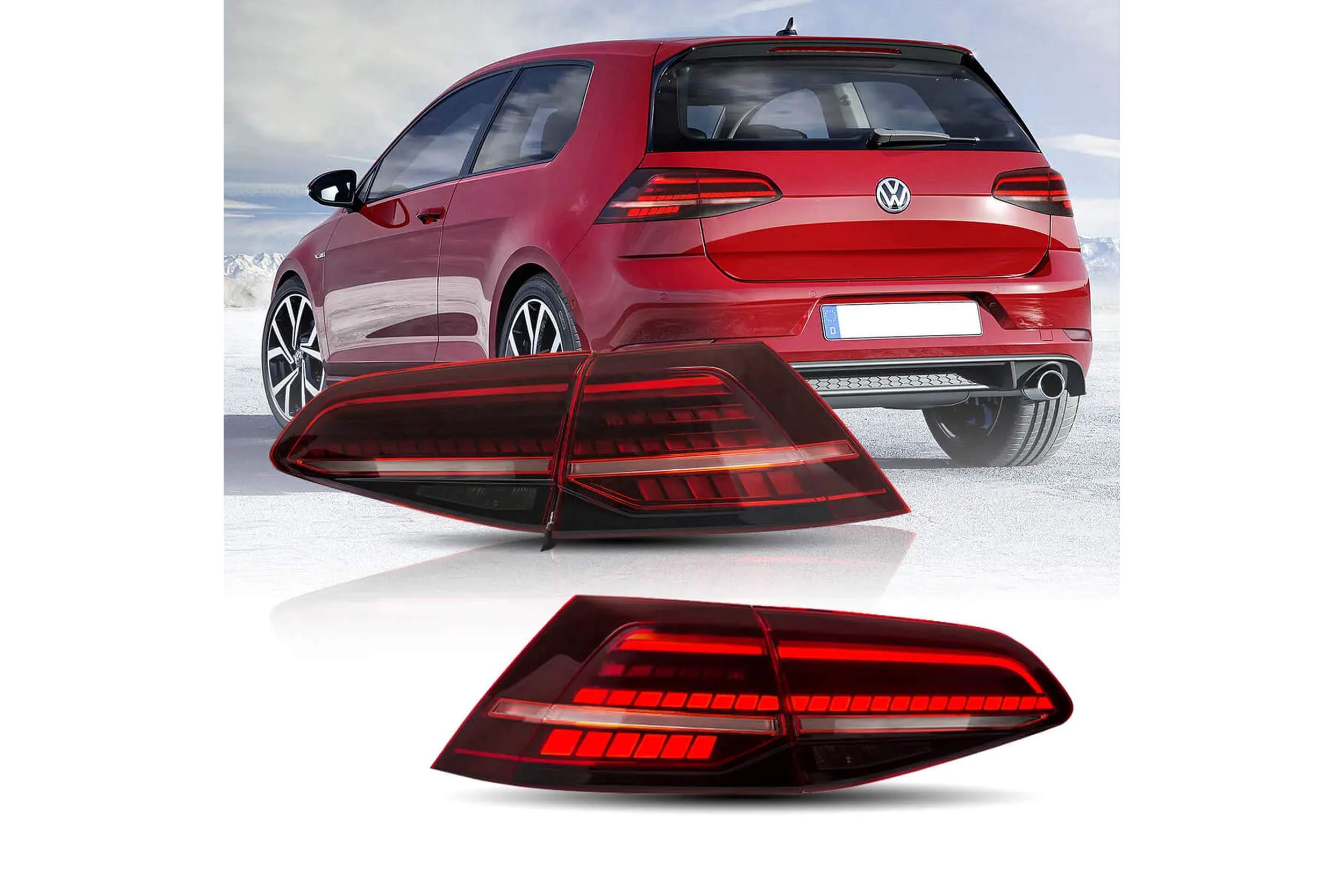15-16 Volkswagen Golf: Winjet Fog Lights - Clear photo 2