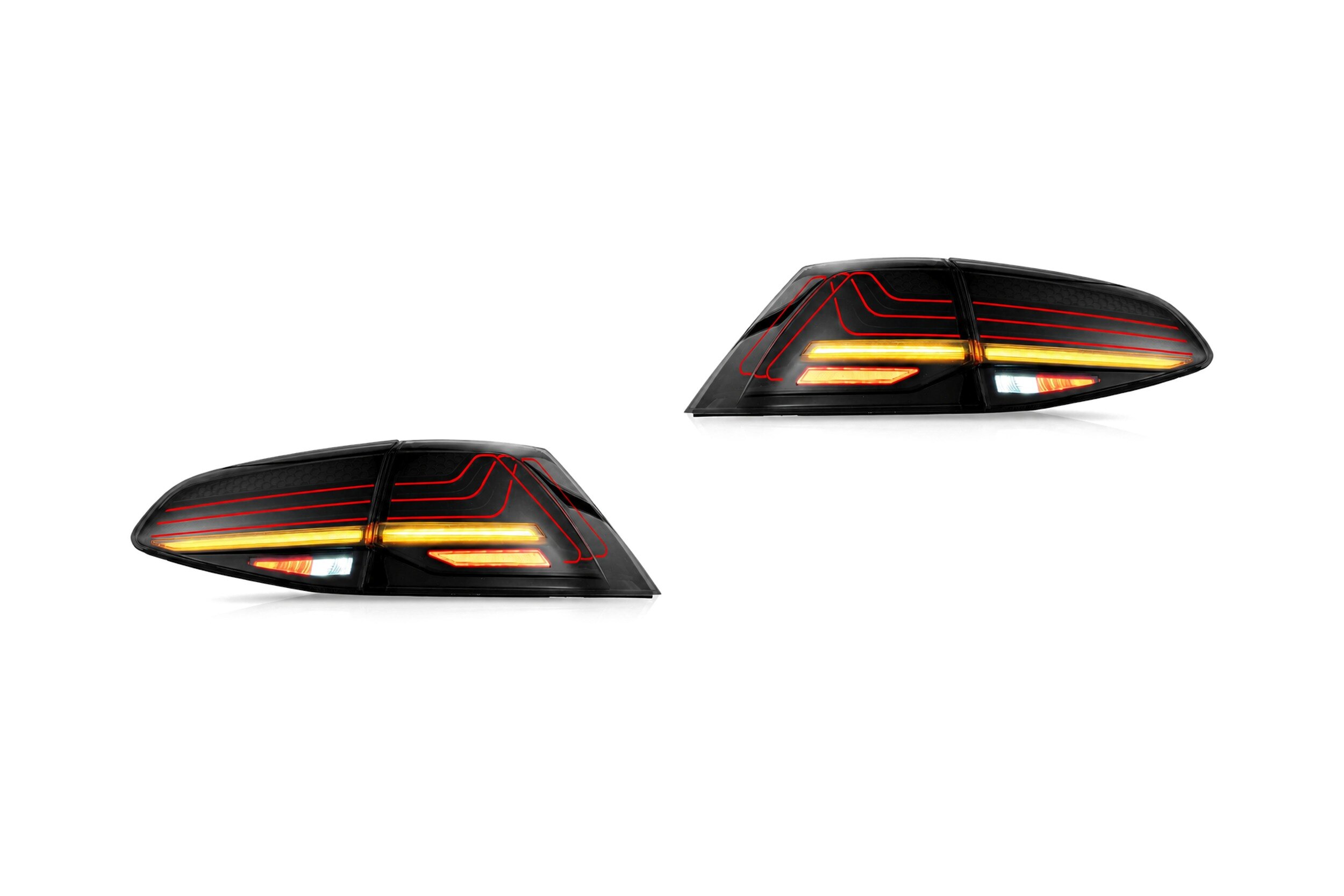 13-17 Volkswagen Golf: LED Laser Tail Lights - Turn Signals/Smoked