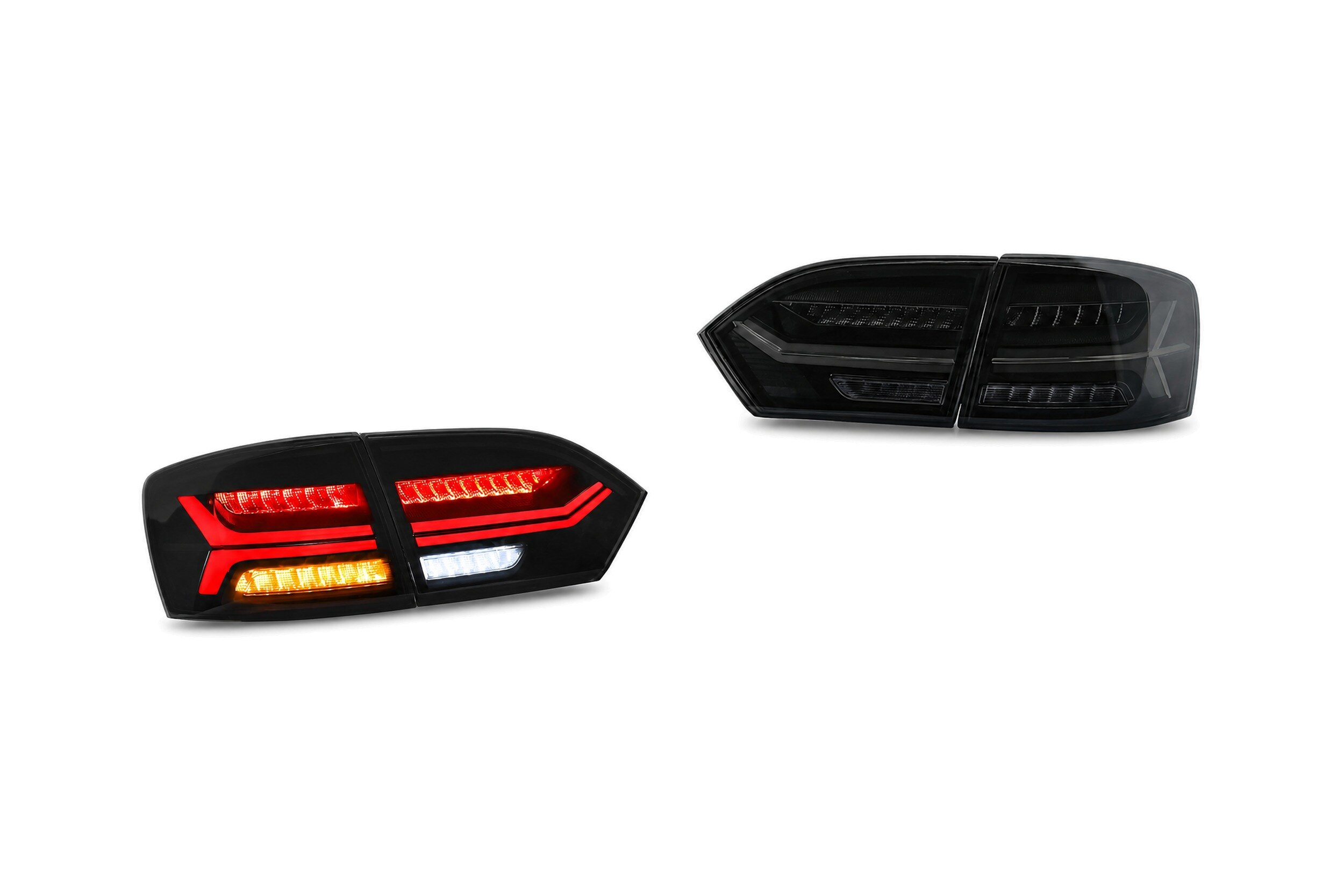 11-18 Volkswagen Jetta: LED Tail Lights - Smoked