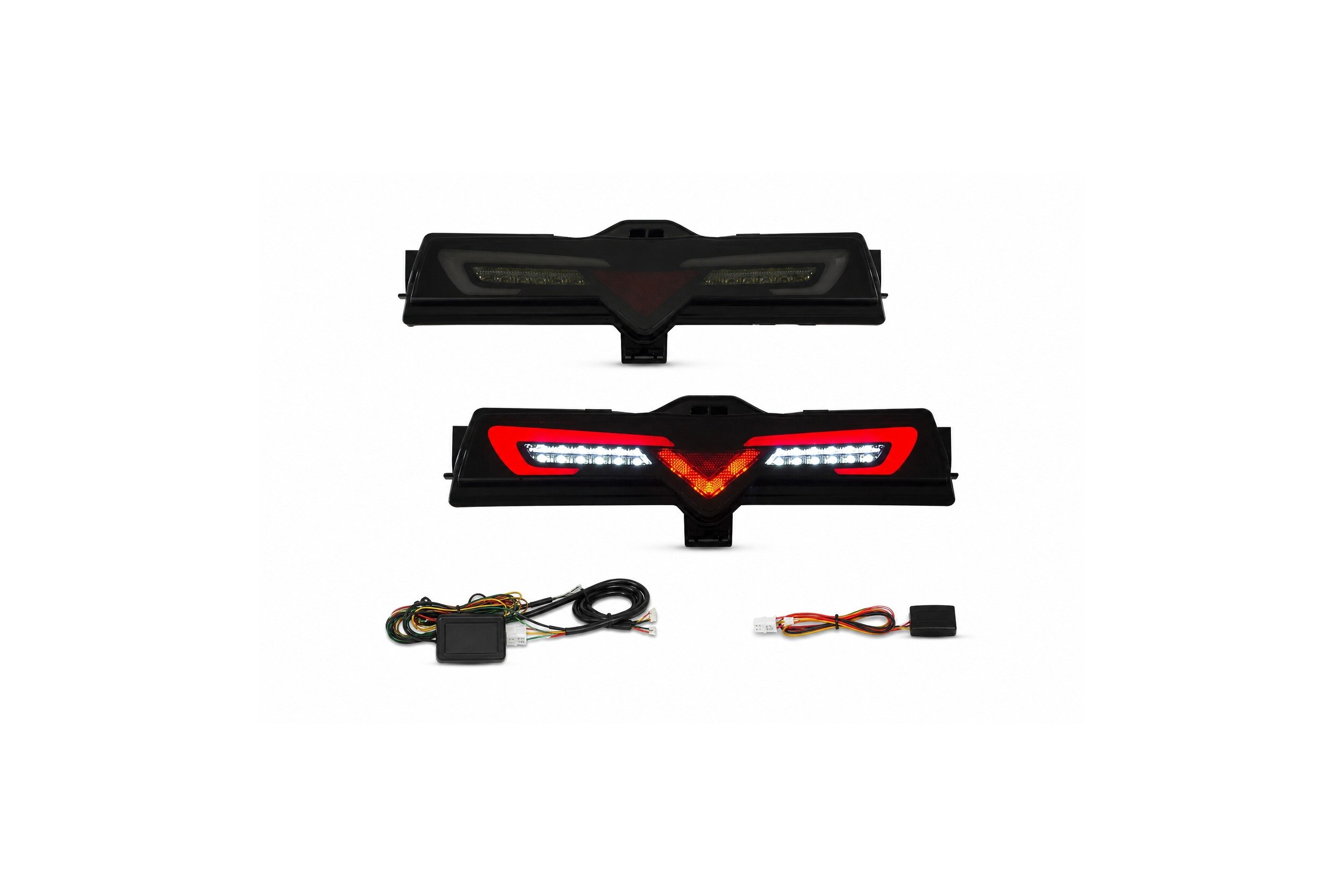 13-16 Scion FR-S: LED Rear Bumper Lights - Smoked