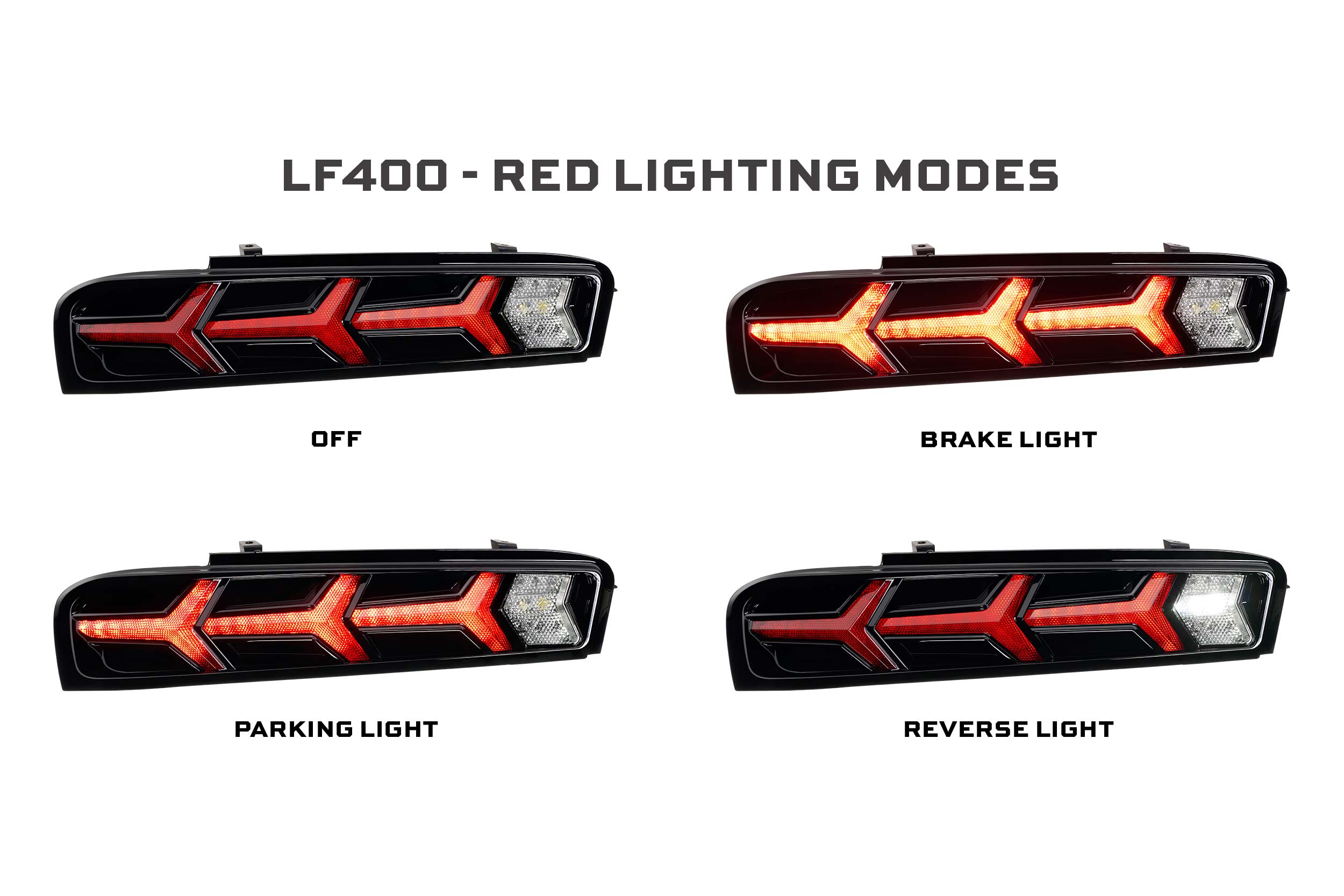 16-18 Chevrolet Camaro XB LED Tail Lights (Red) photo 4