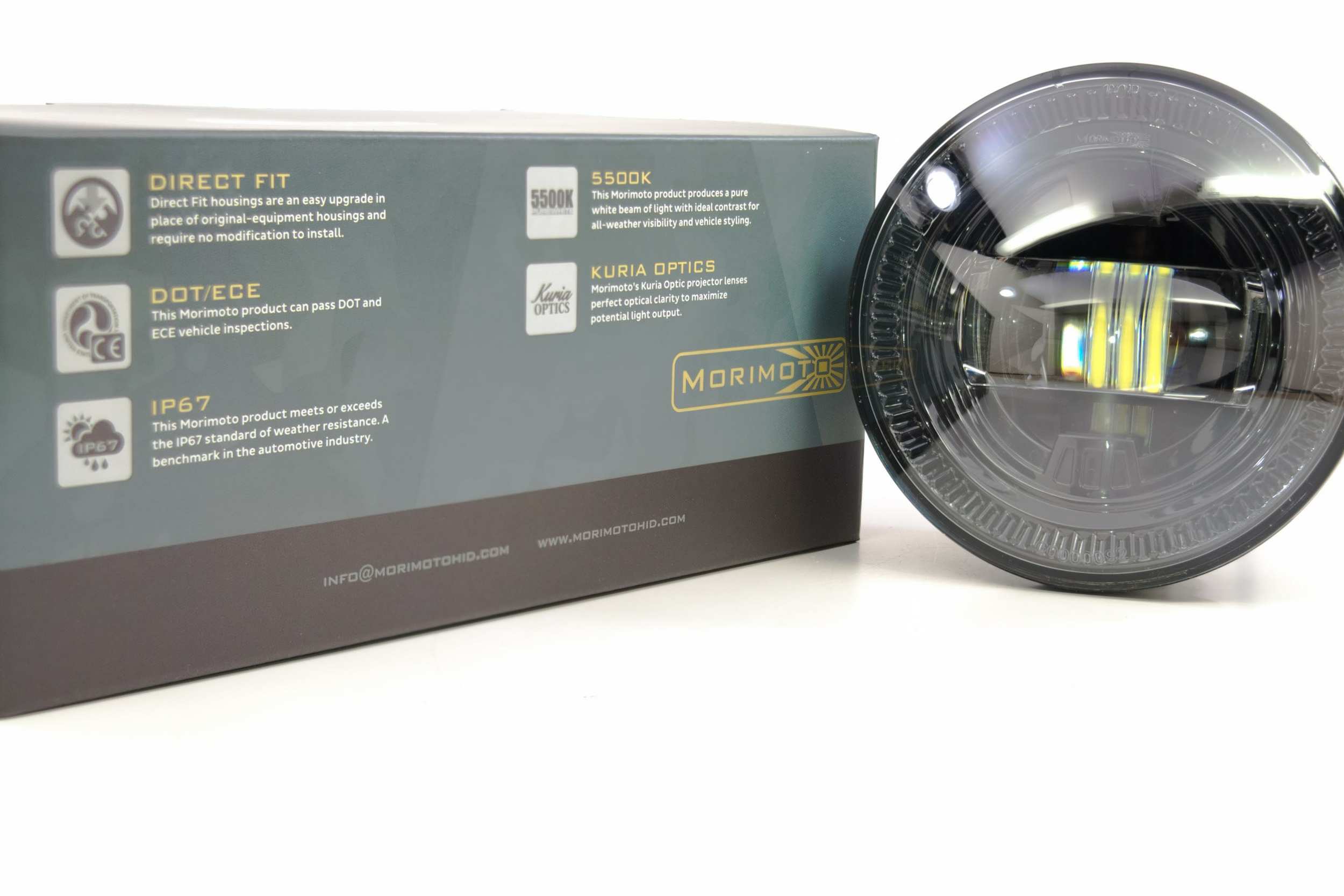 Toyota (Round) XB LED Fog Lights photo 3