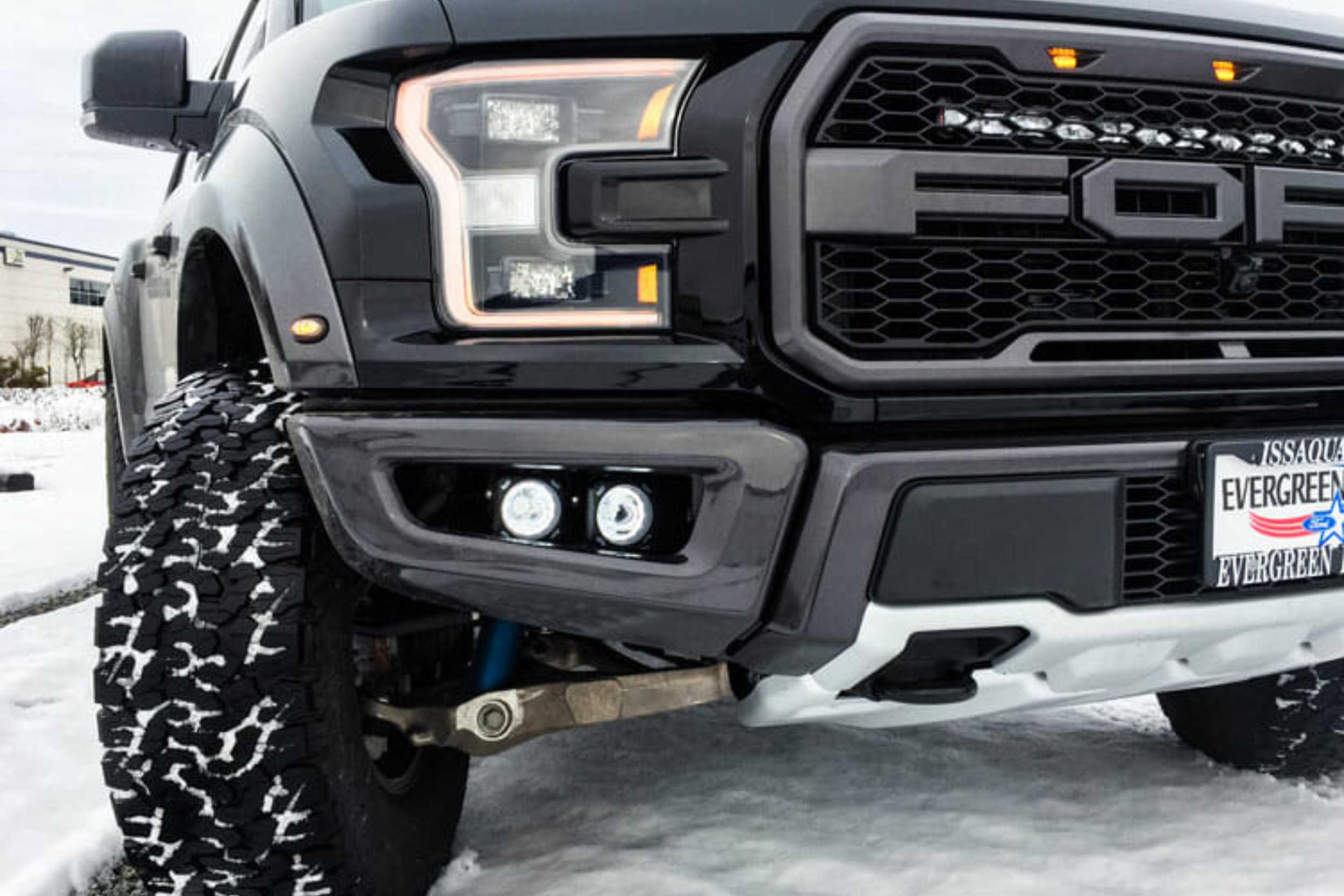 17-20 Ford Raptor LED Fog Light System photo 2