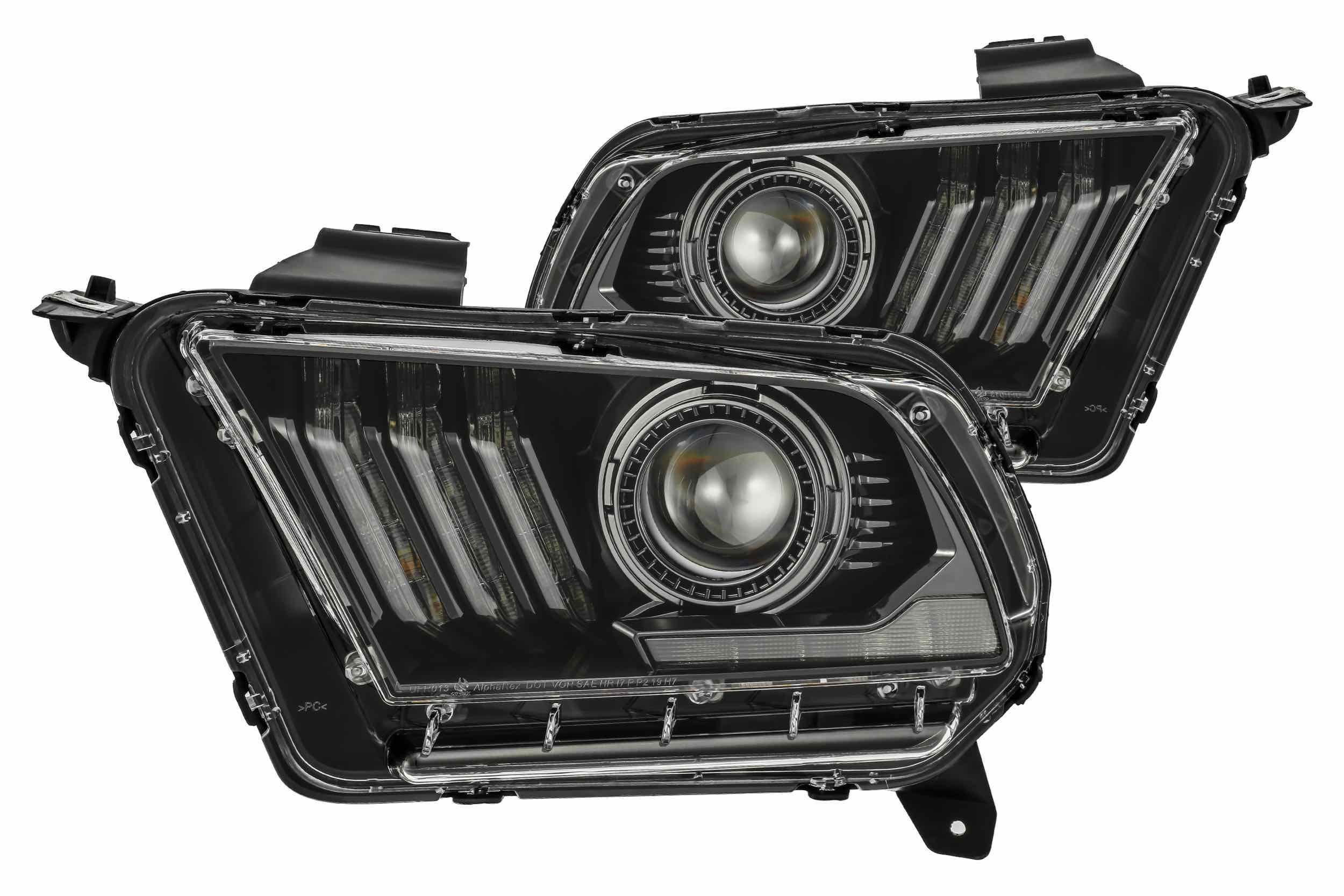 10-12 Ford Mustang Pro Headlights