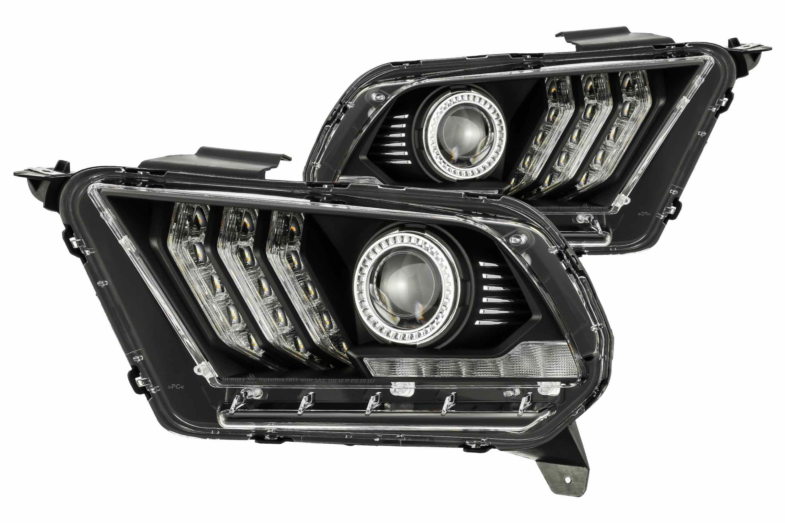 10-12 Ford Mustang Luxx Headlights photo 4