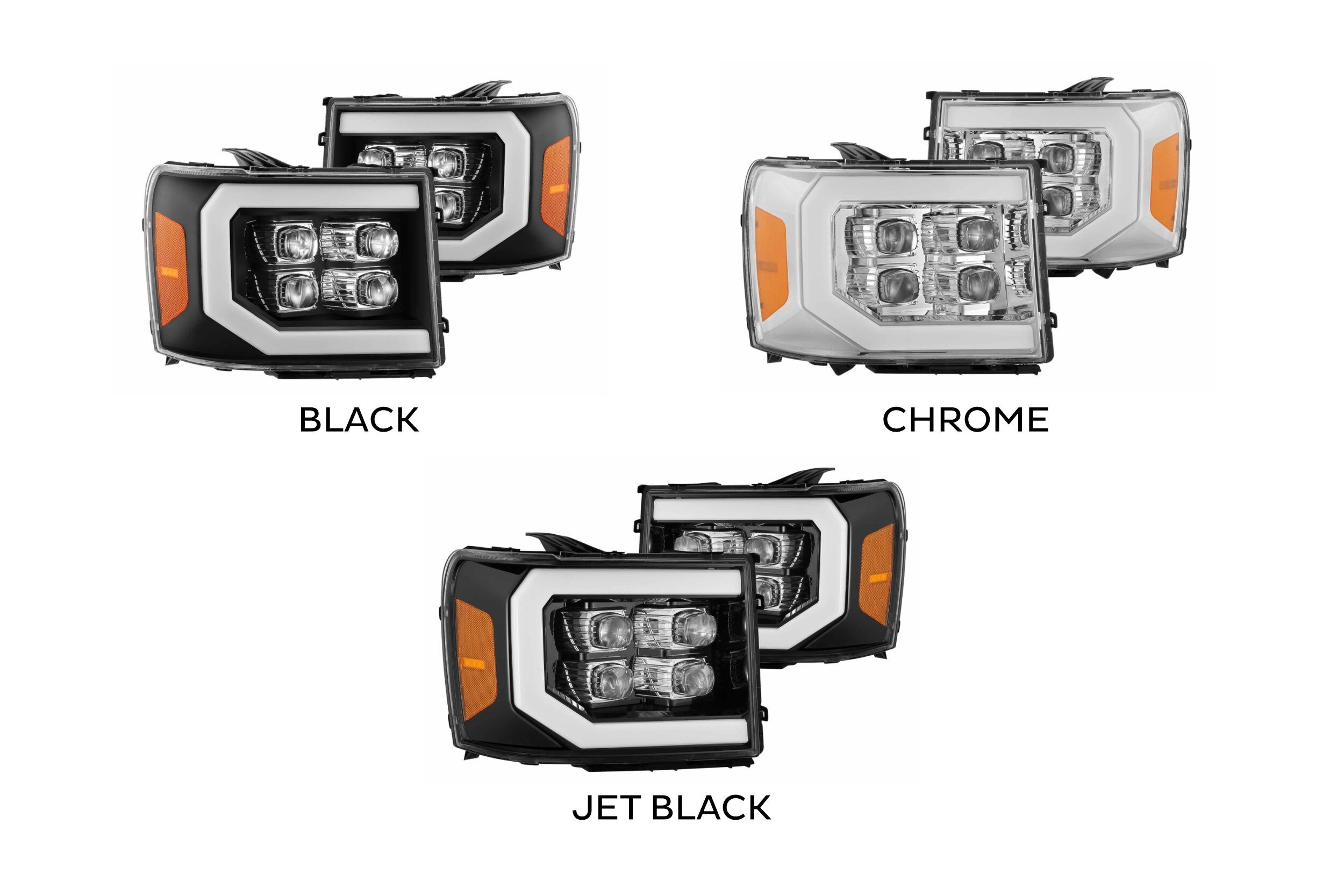 07-13 GMC Sierra Nova Headlights photo 4