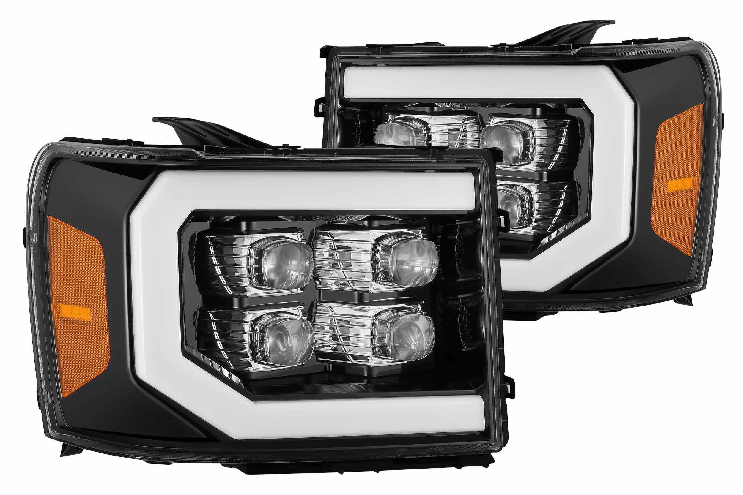 07-13 GMC Sierra Nova Headlights photo 2