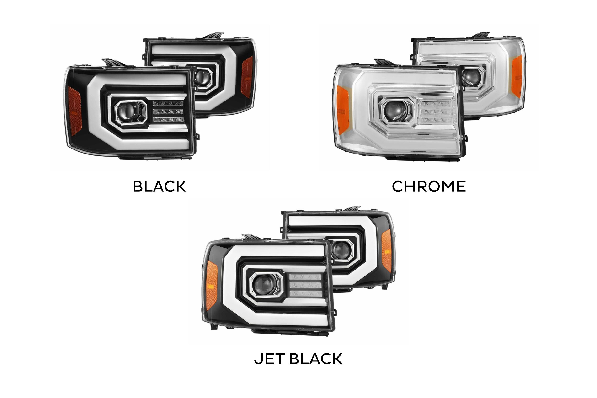 07-13 GMC Sierra Pro Headlights photo 2