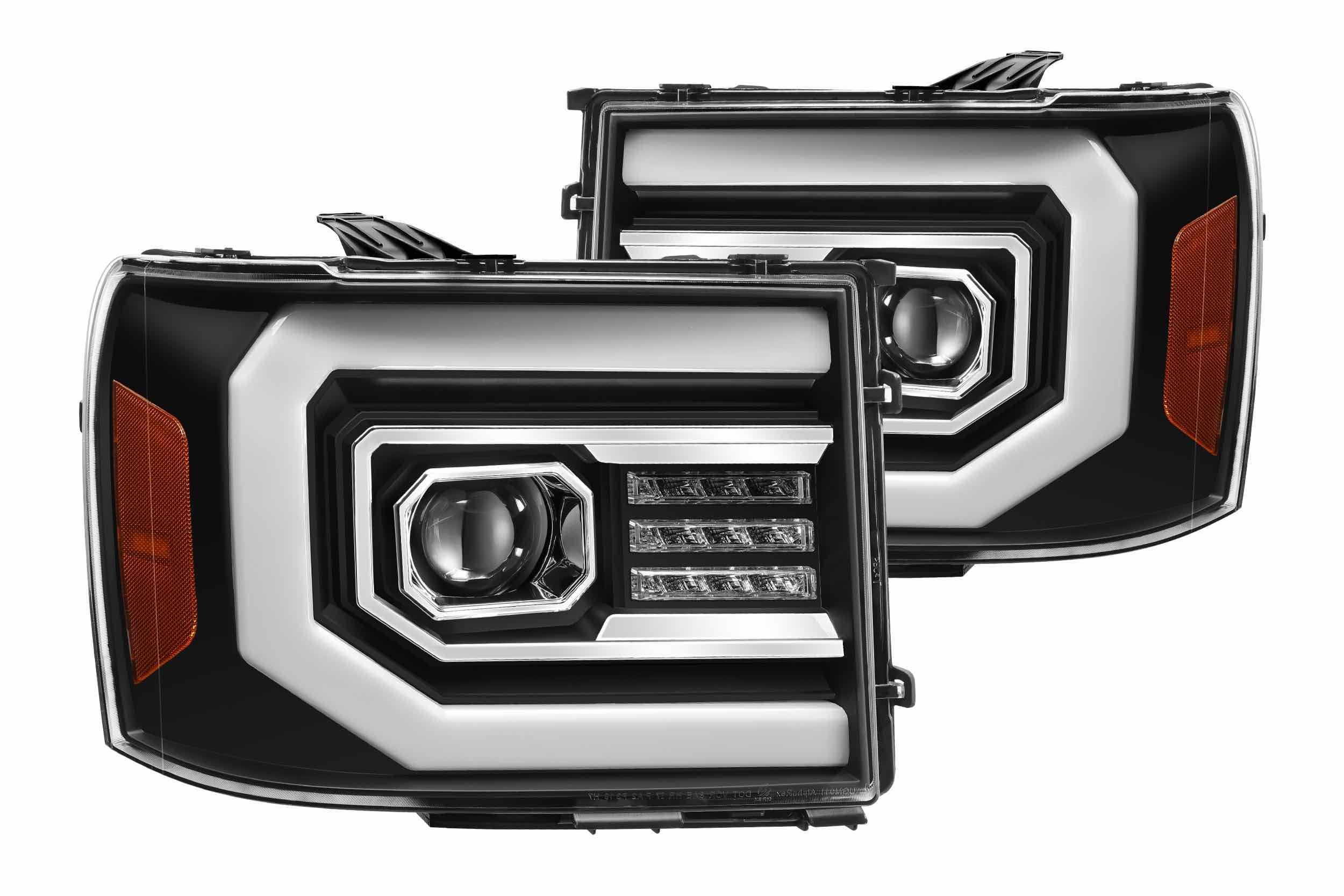 07-13 GMC Sierra Pro Headlights photo 3