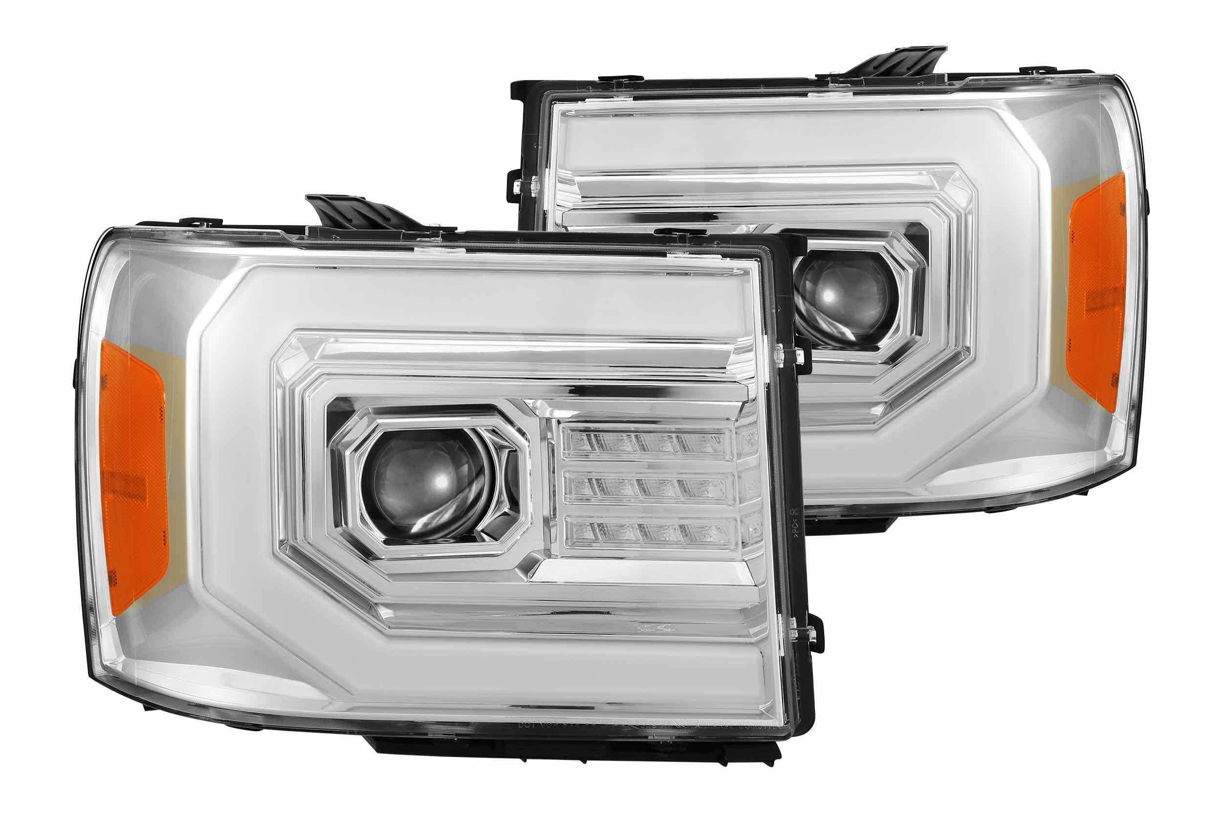 07-13 GMC Sierra Pro Headlights photo 4