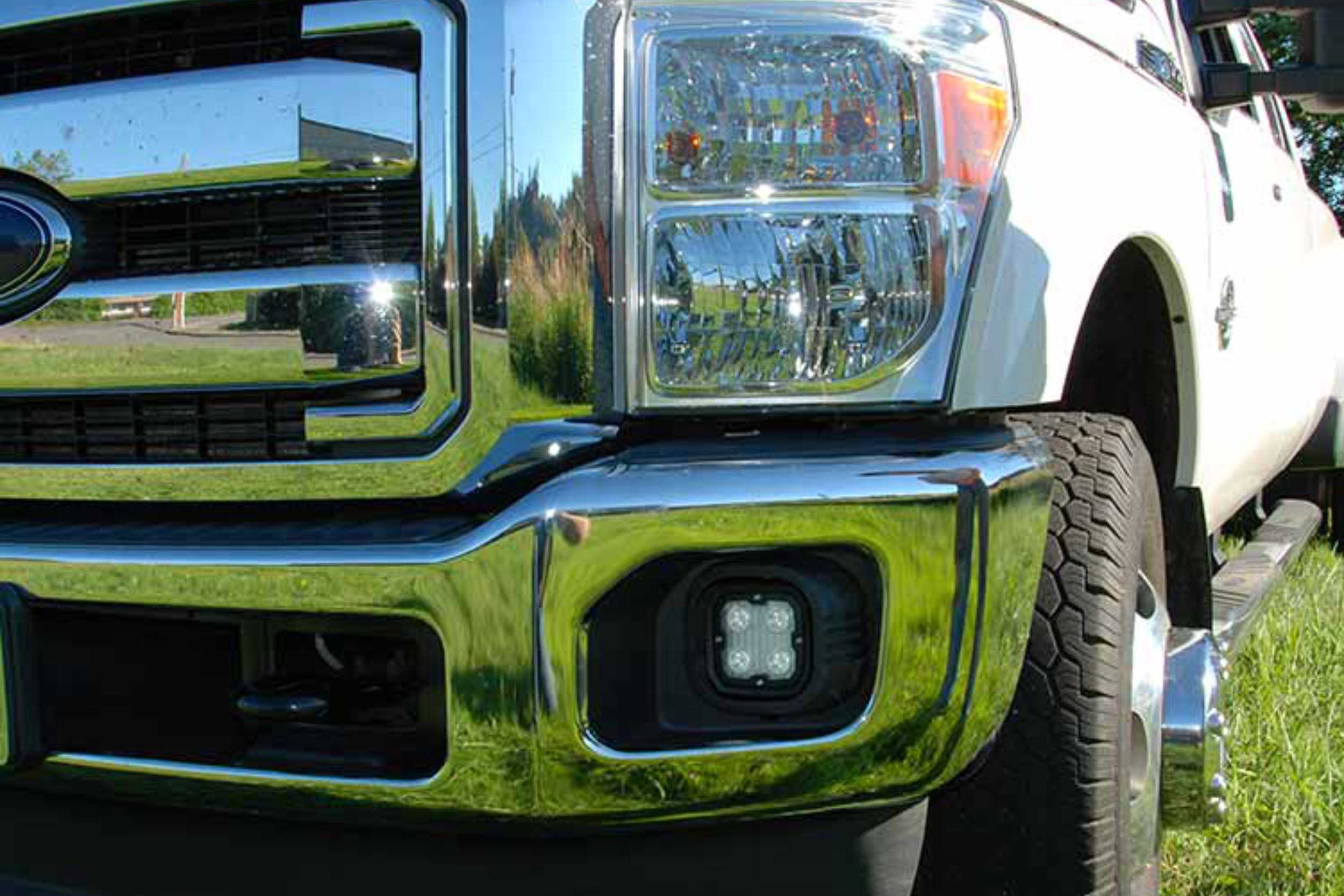 99-16 Ford Super Duty LED Fog Light System photo 2