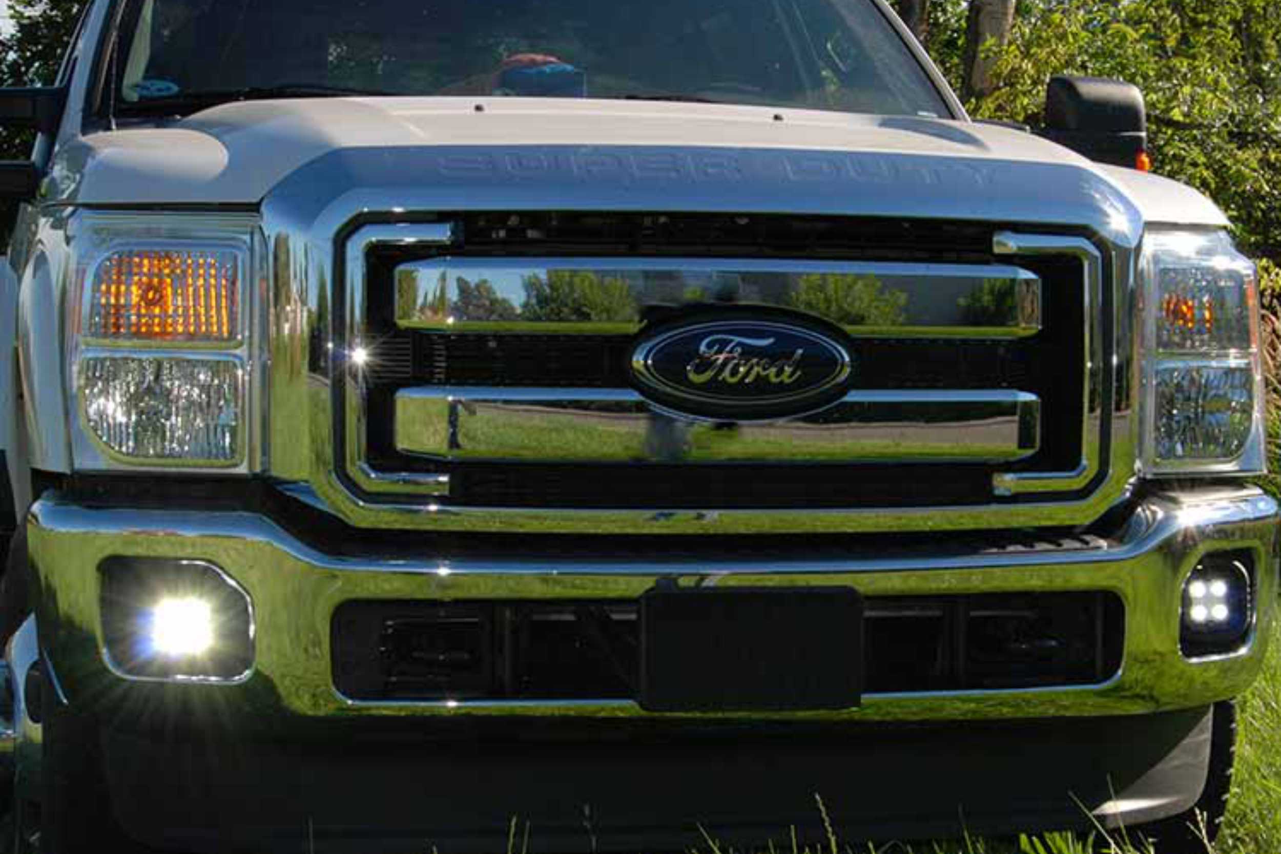 99-16 Ford Super Duty LED Fog Light System photo 3