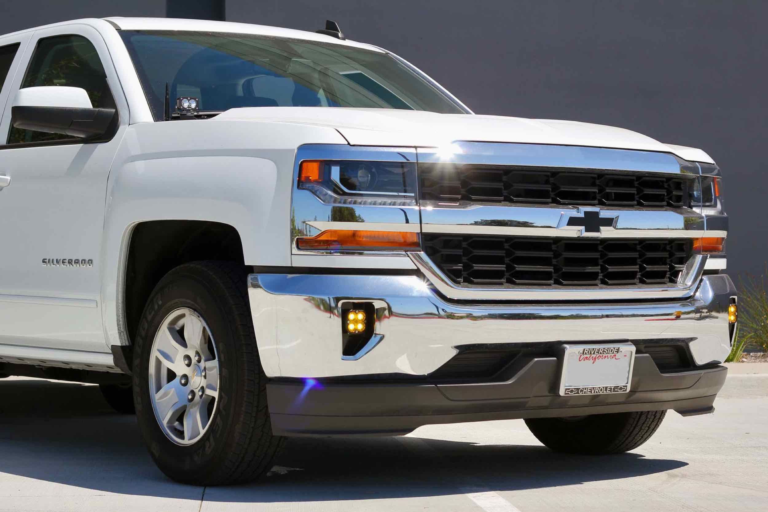 16-18 Chevrolet Silverado 1500 LED Fog Light System photo 3