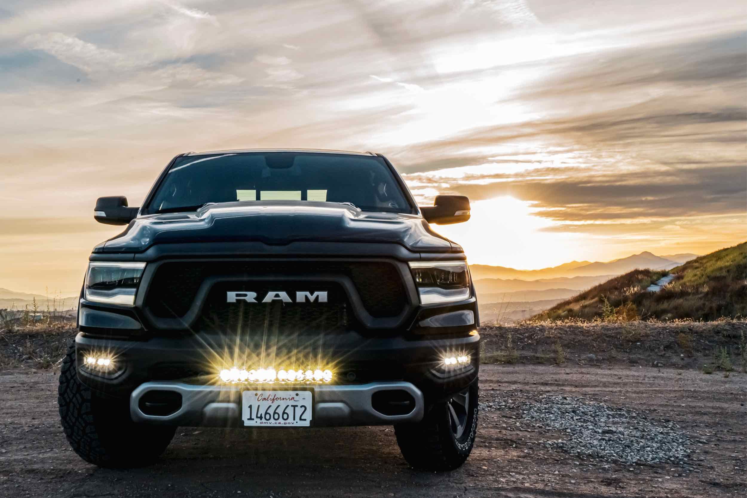 19-24 Dodge Ram 1500 LED Fog Light System photo 3